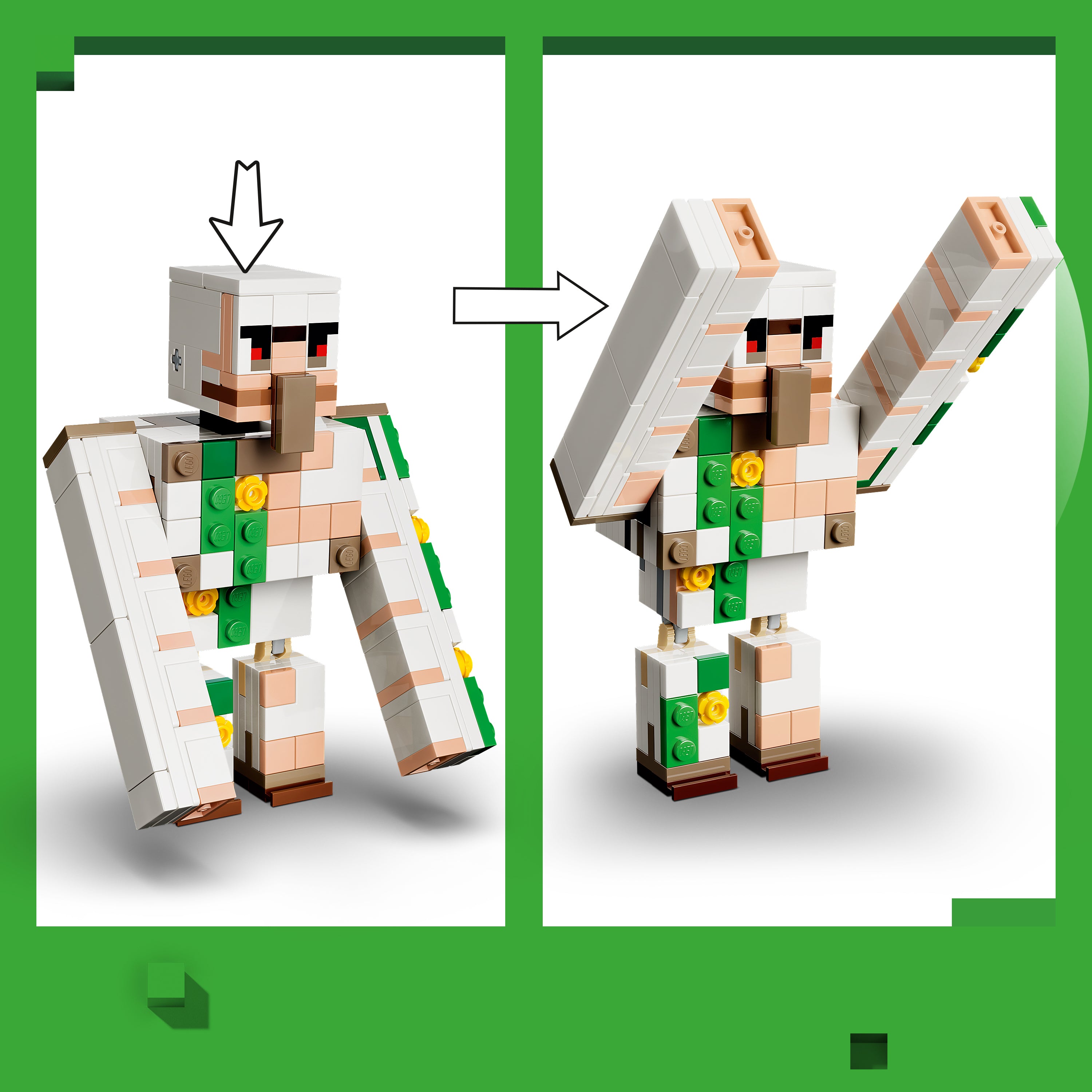 LEGO Minecraft 21592 Chicken Jockey Desert Attack V29 9+