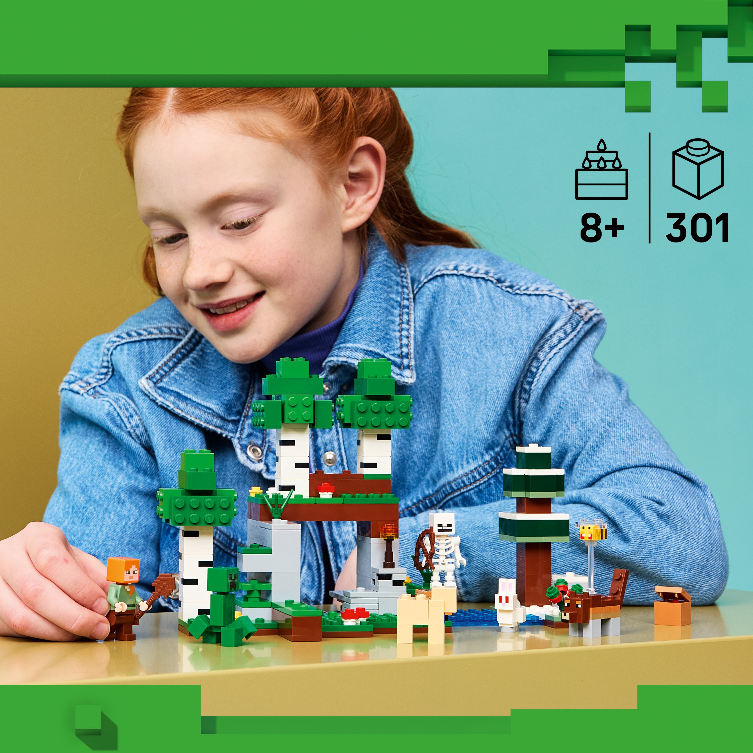 LEGO Minecraft 21593 First Night Adventure V29 8+