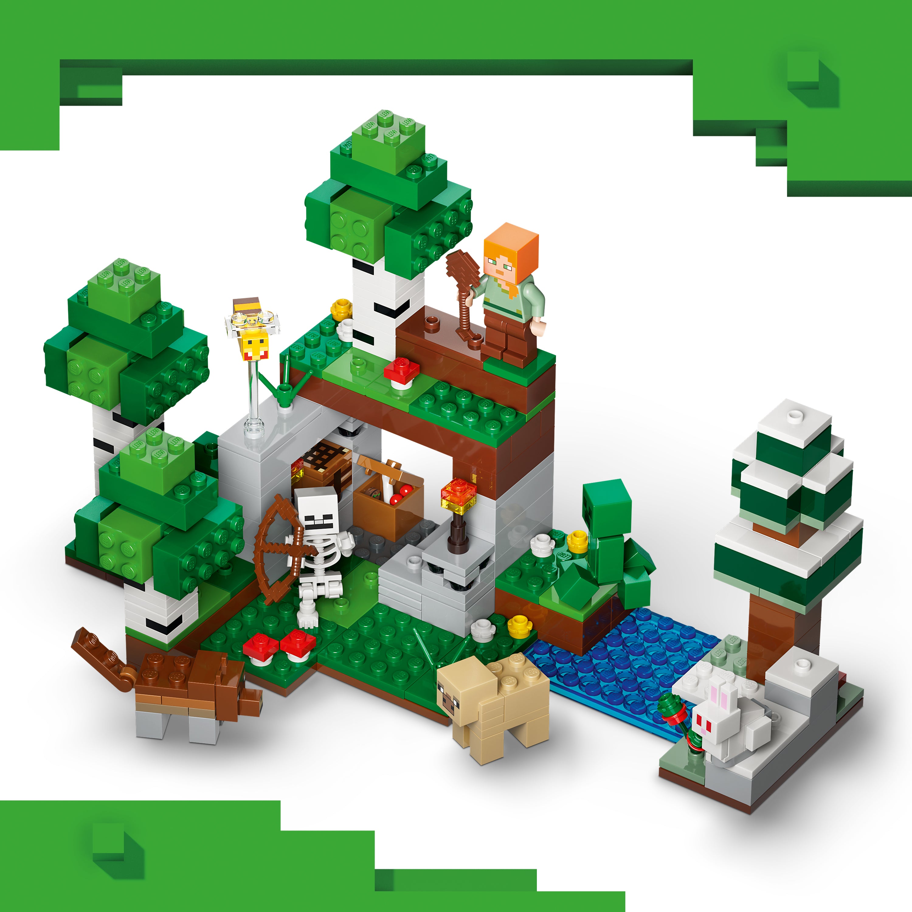 LEGO Minecraft 21593 First Night Adventure V29 8+