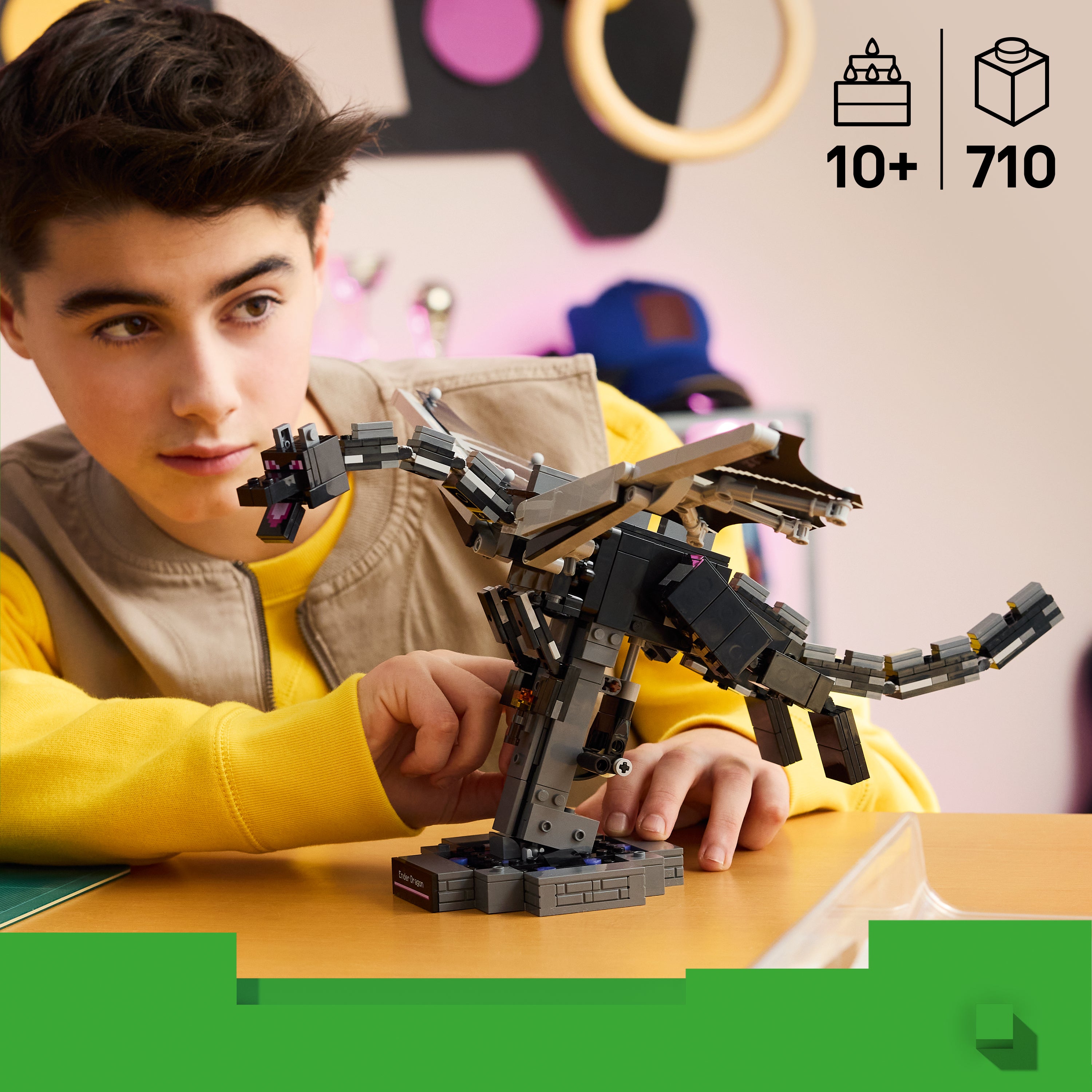 LEGO Minecraft 21595 The Ender Dragon V29 10+