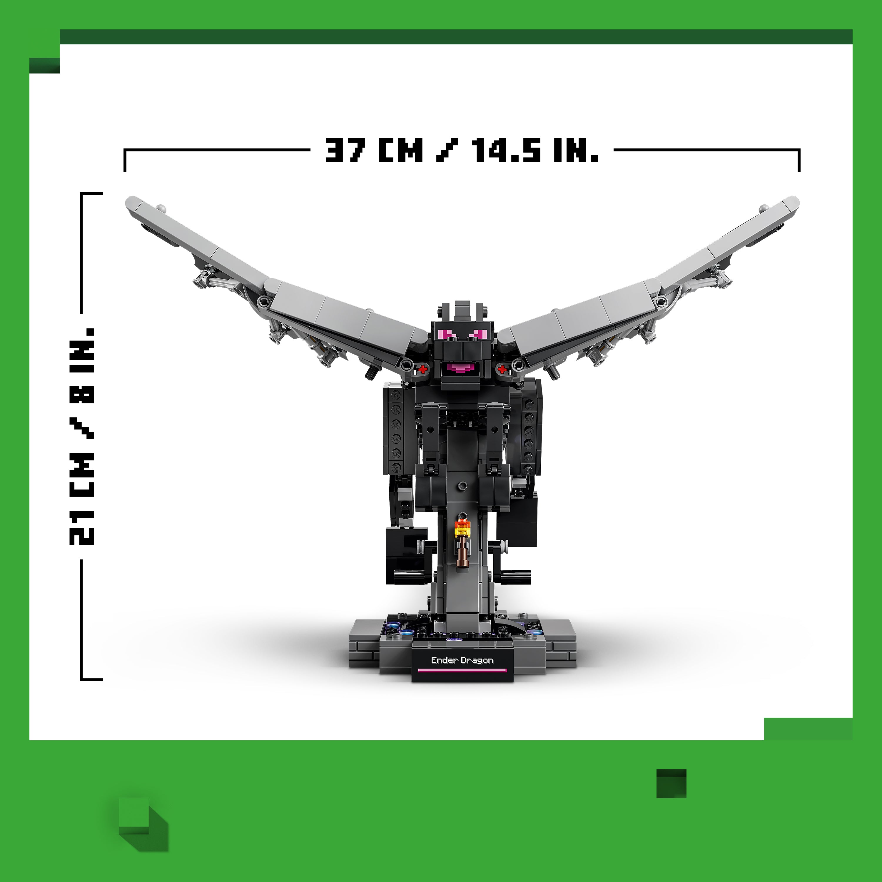LEGO Minecraft 21595 The Ender Dragon V29 10+