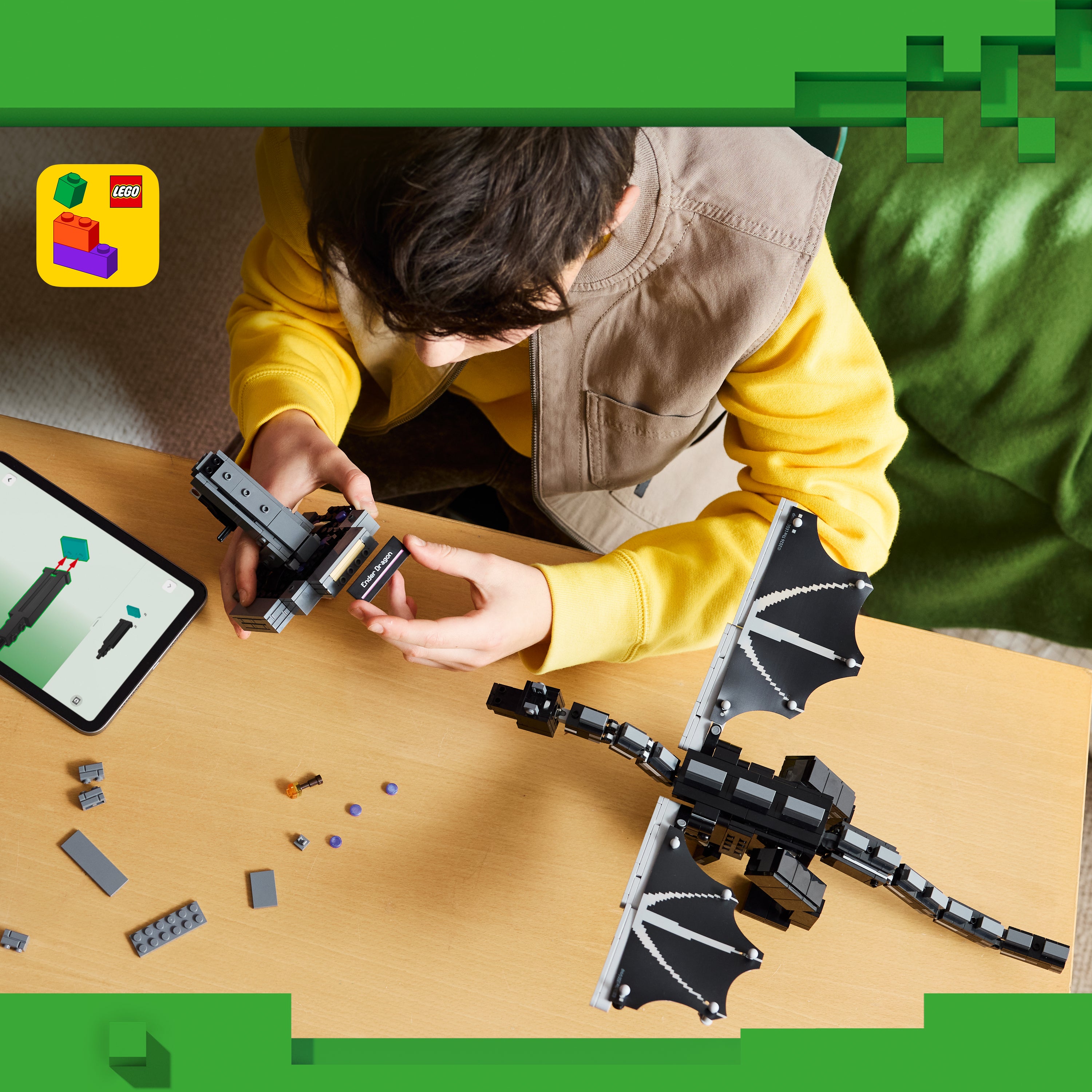 LEGO Minecraft 21595 The Ender Dragon V29 10+