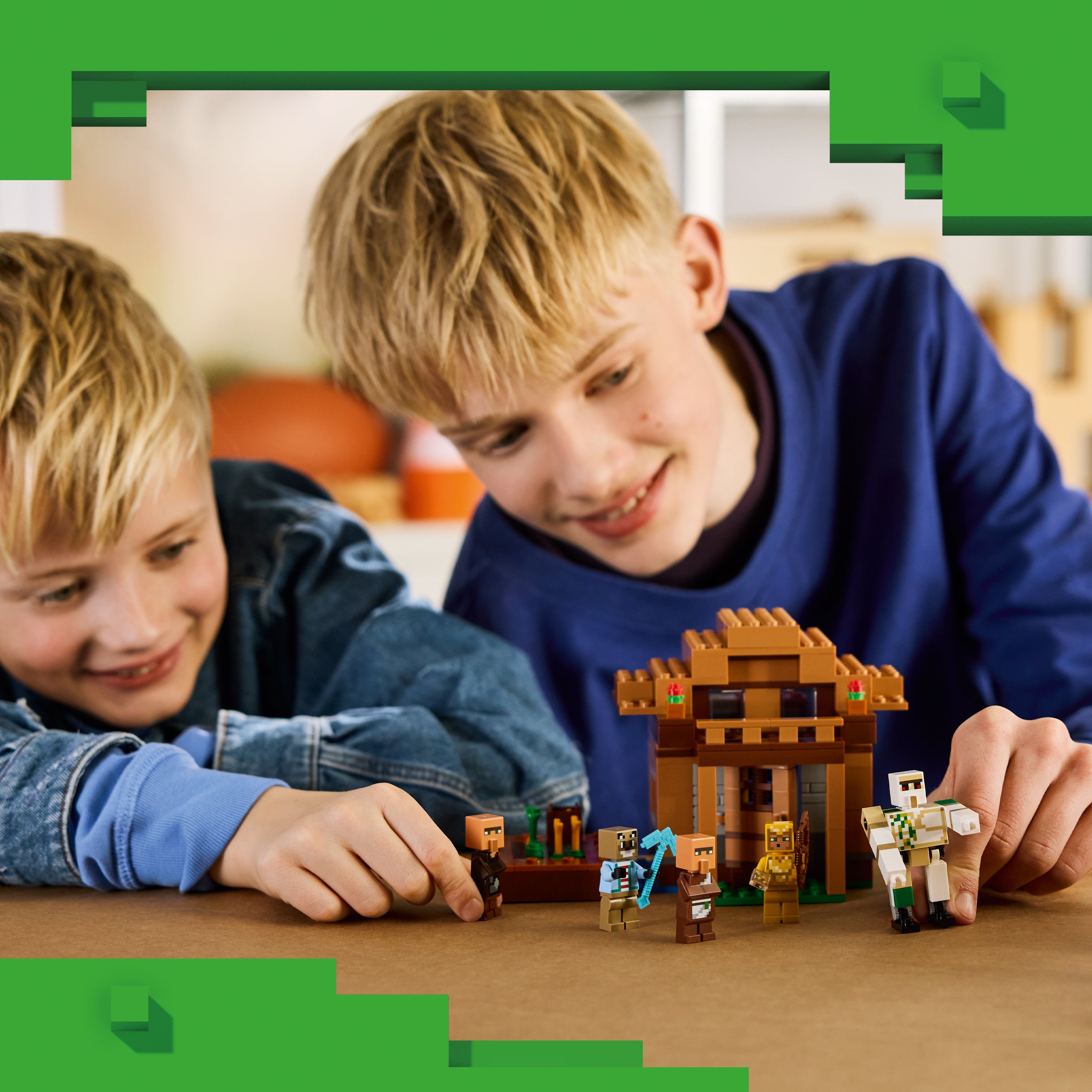 LEGO Minecraft 21596 Evoker Village Attack V29 9+