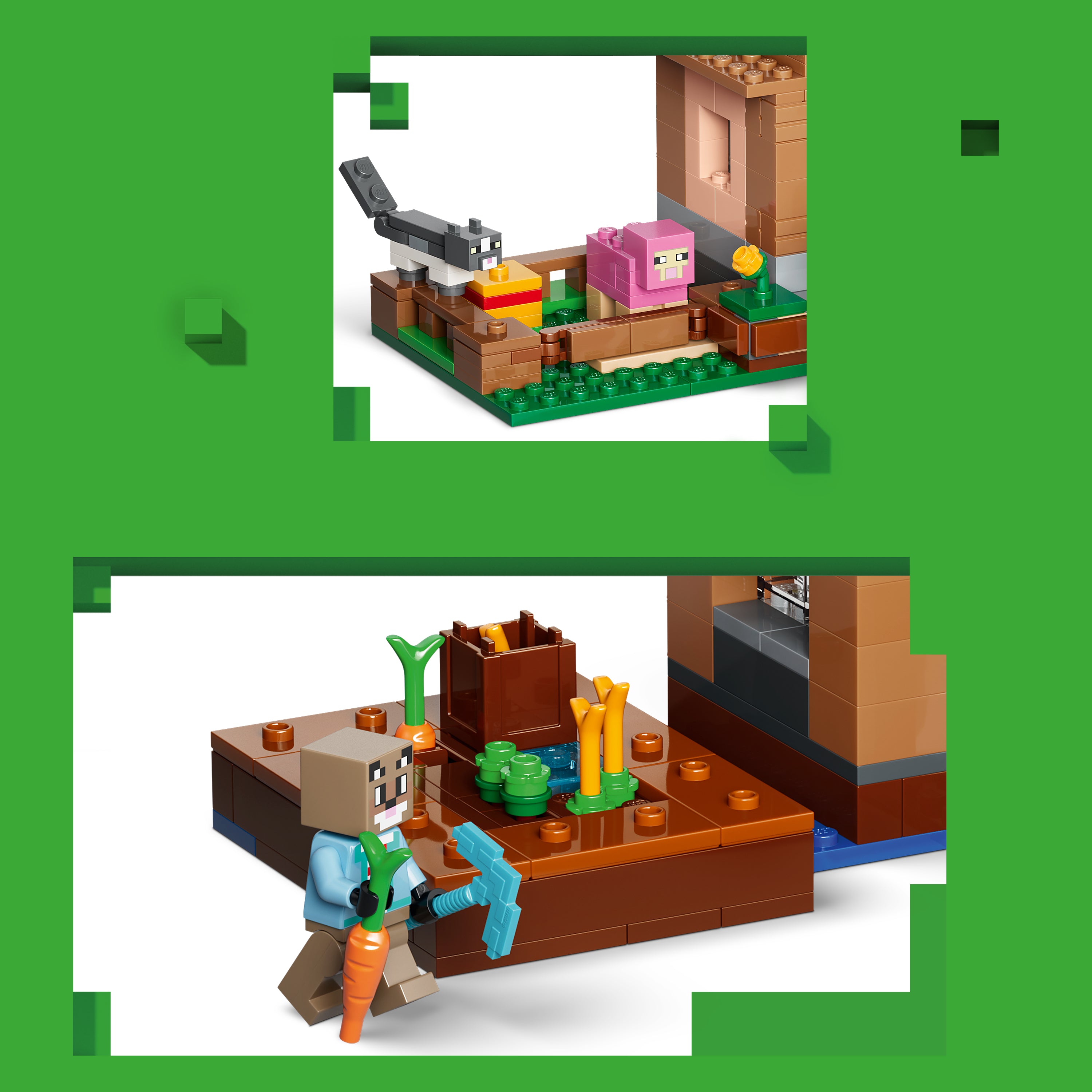 LEGO Minecraft 21596 Evoker Village Attack V29 9+