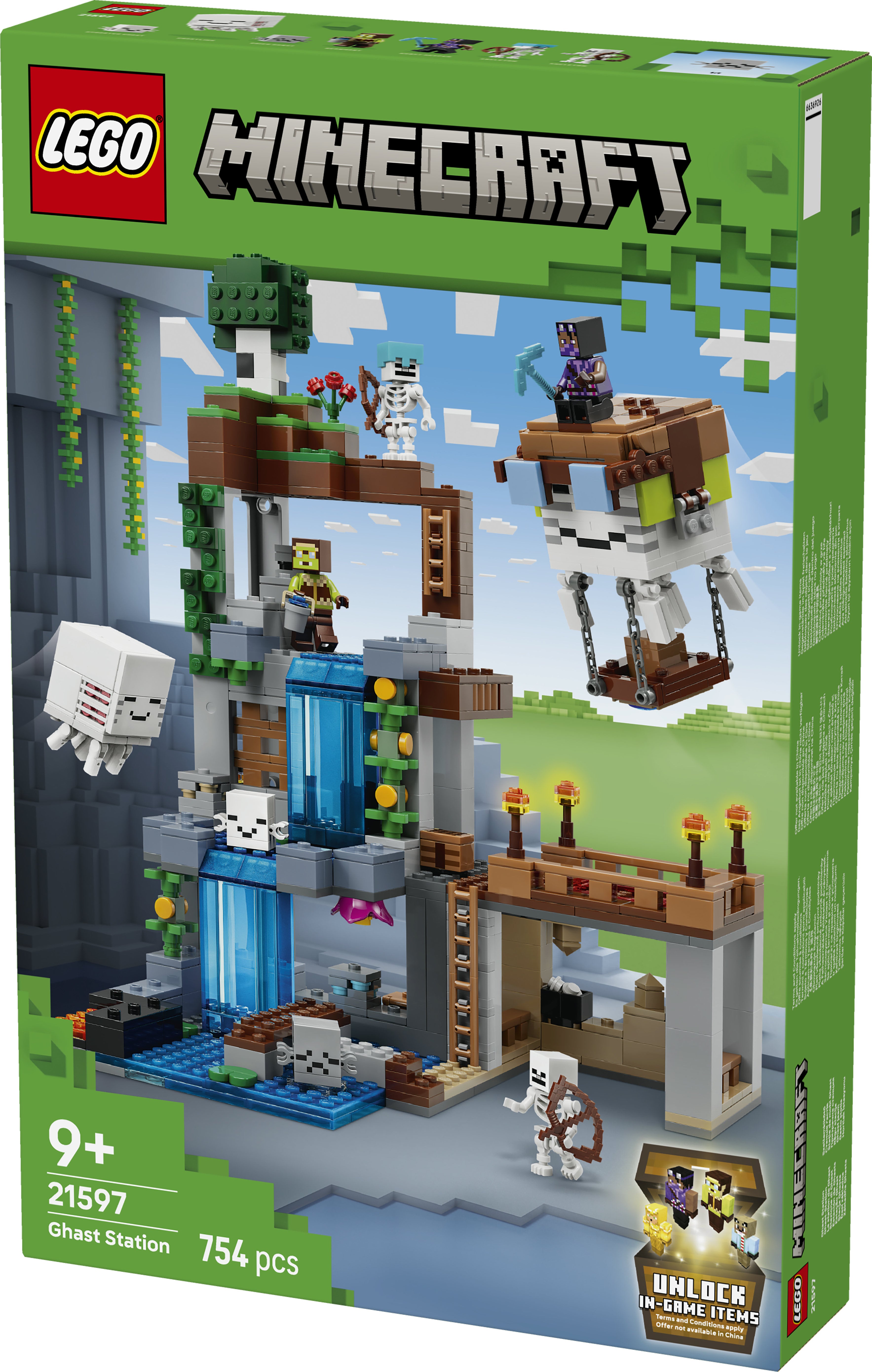 LEGO Minecraft 21597 Ghast Station V29 9+