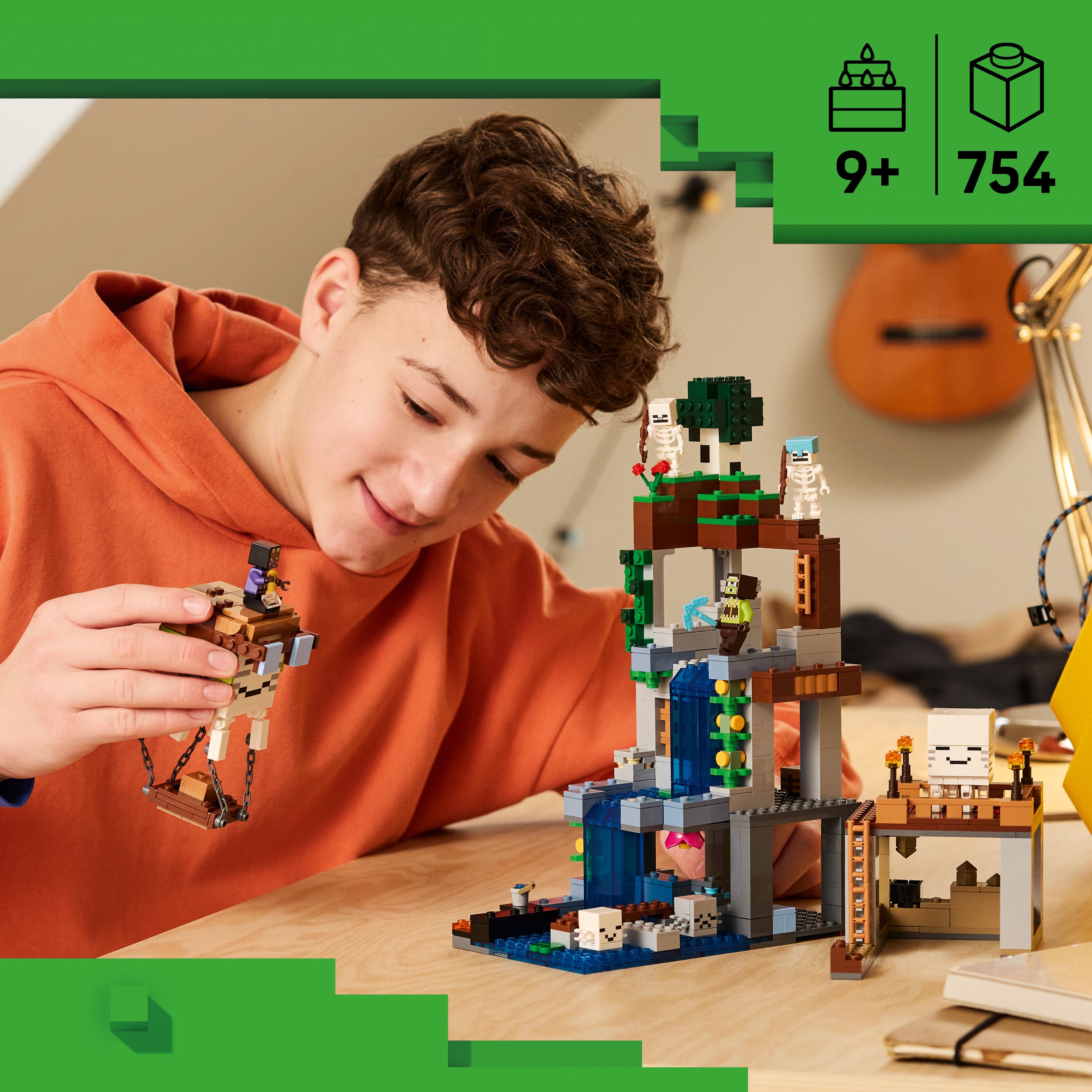 LEGO Minecraft 21597 Ghast Station V29 9+