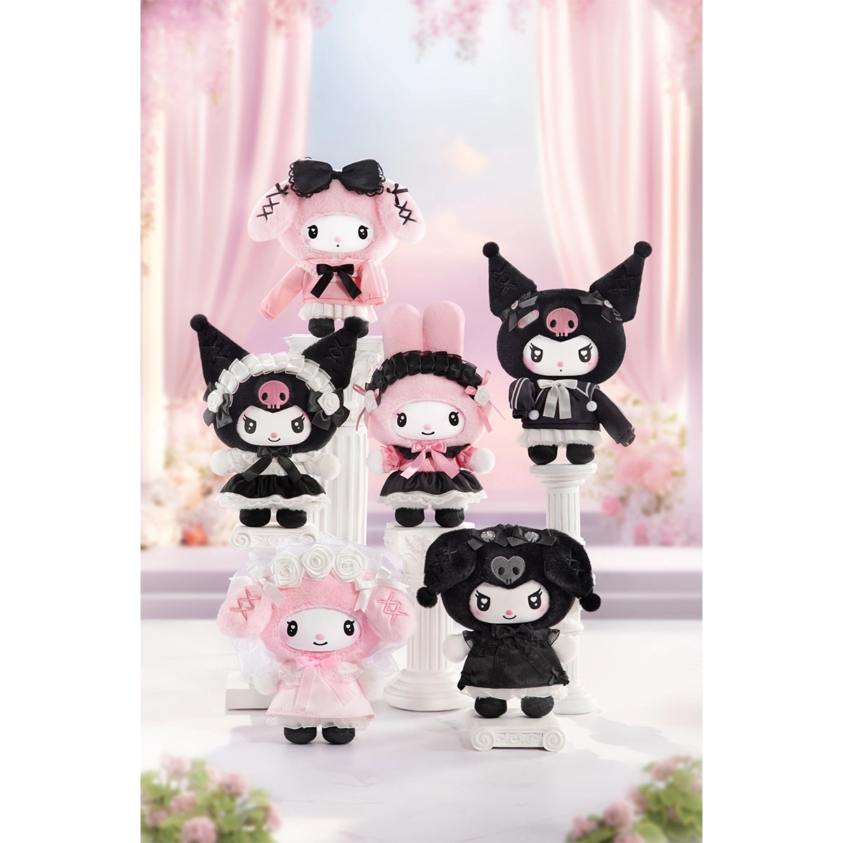 Sanrio characters Angel Garden Series Plush Pendant Blind Box