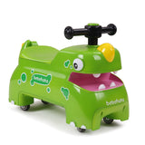 Dinosaur Ride-On Foot-to-Floor Toy for Kids Green