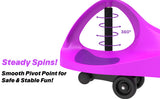 Classic Swing Car-Pink - Kiddy Zone