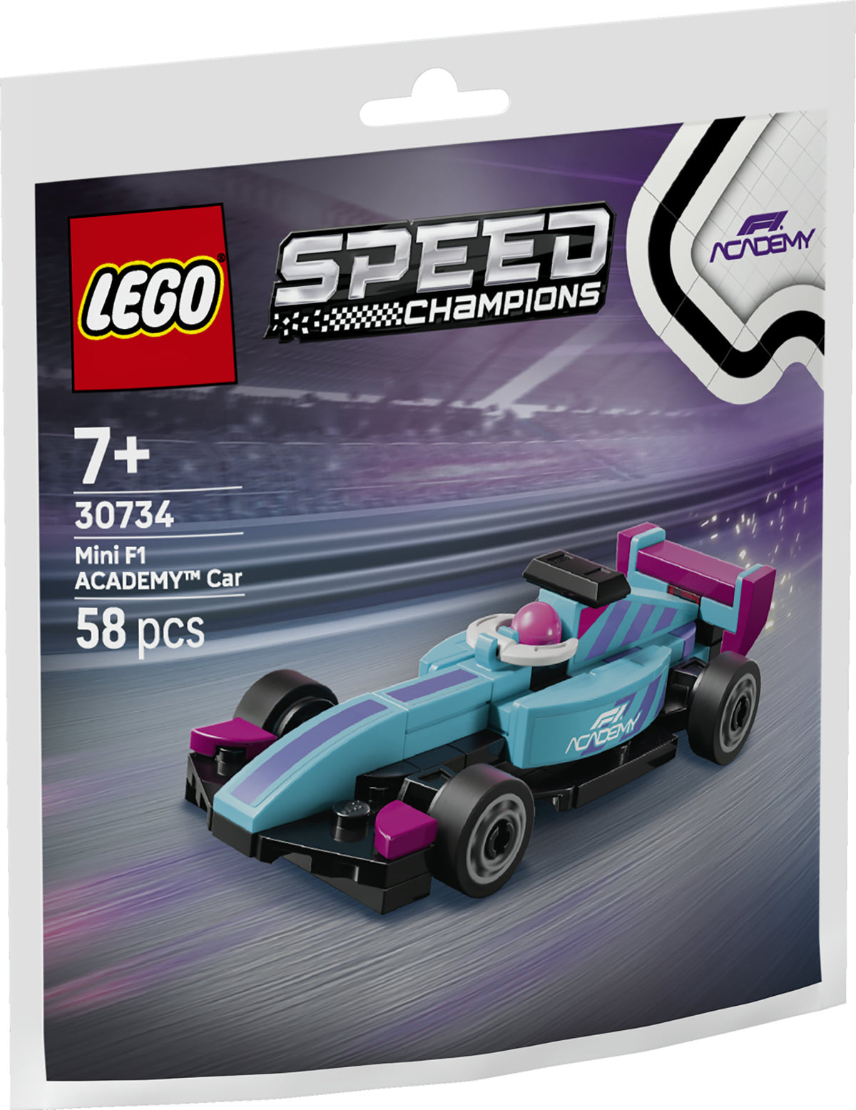 LEGO Speed Champions 30734 Mini F1 ACADEMY Car