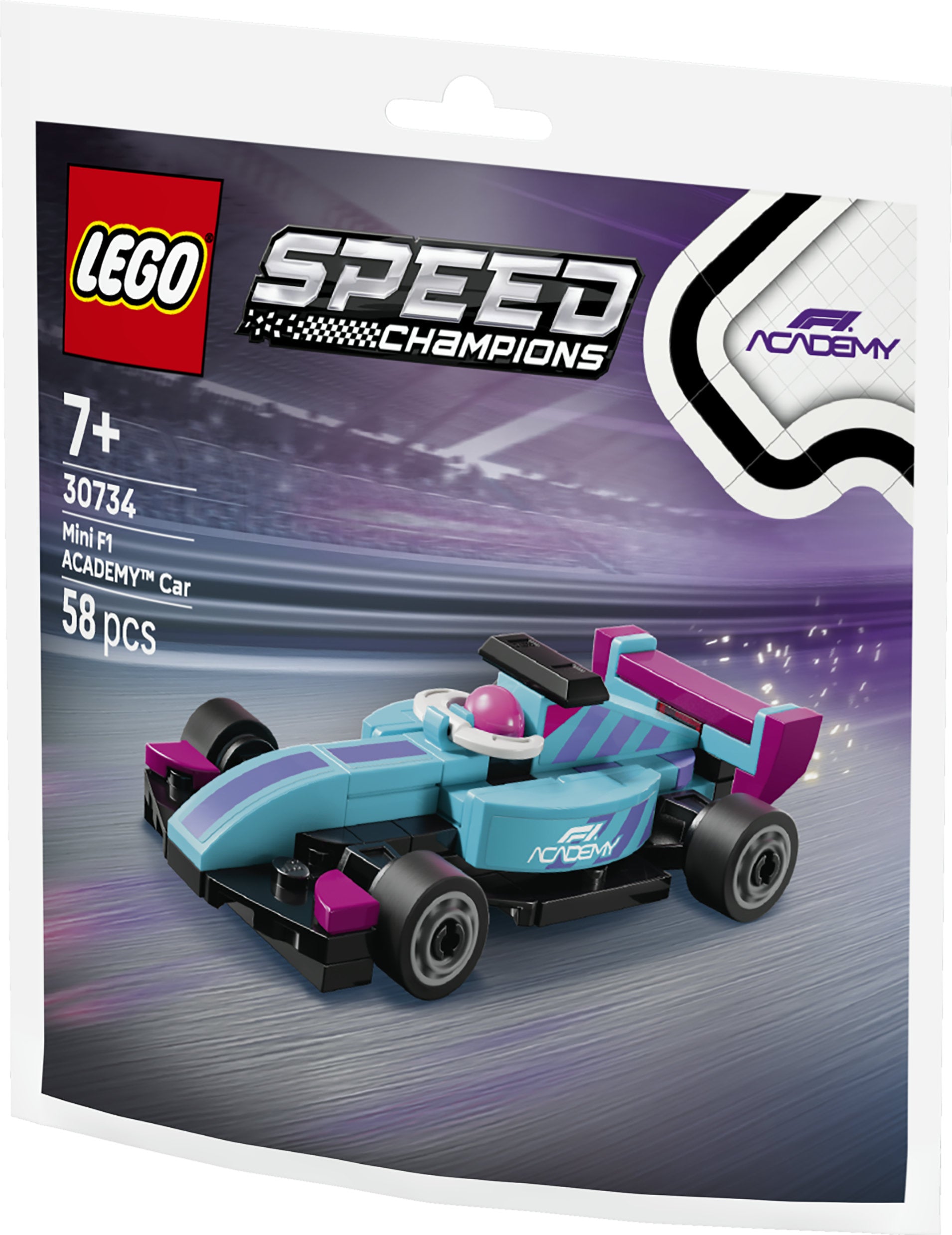 LEGO Speed Champions 30734 Mini F1 ACADEMY Car