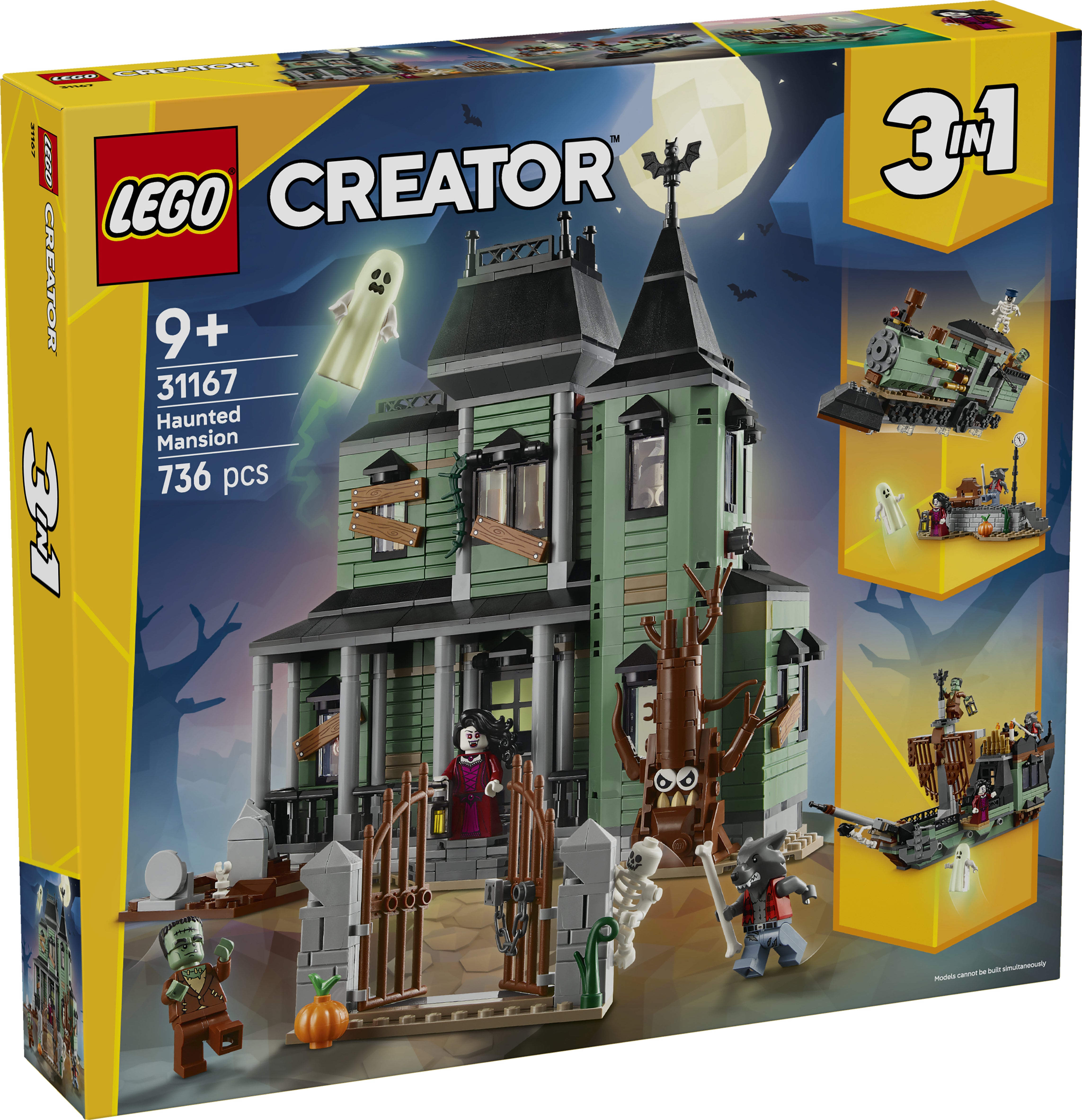 LEGO Creator 31167 Haunted Mansion 9+