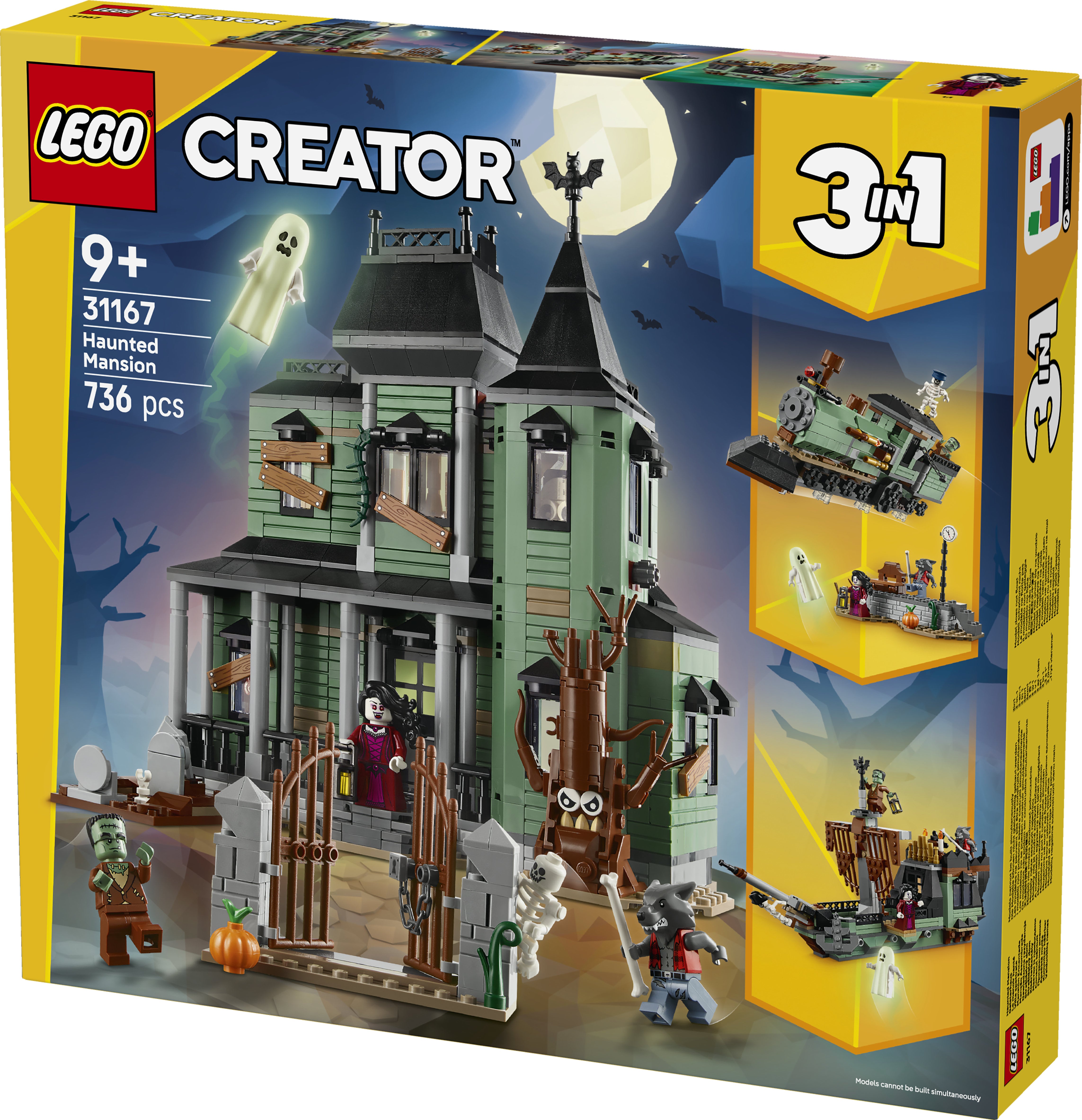 LEGO Creator 31167 Haunted Mansion 9+