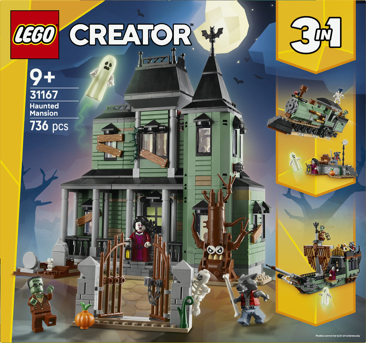 LEGO Creator 31167 Haunted Mansion 9+
