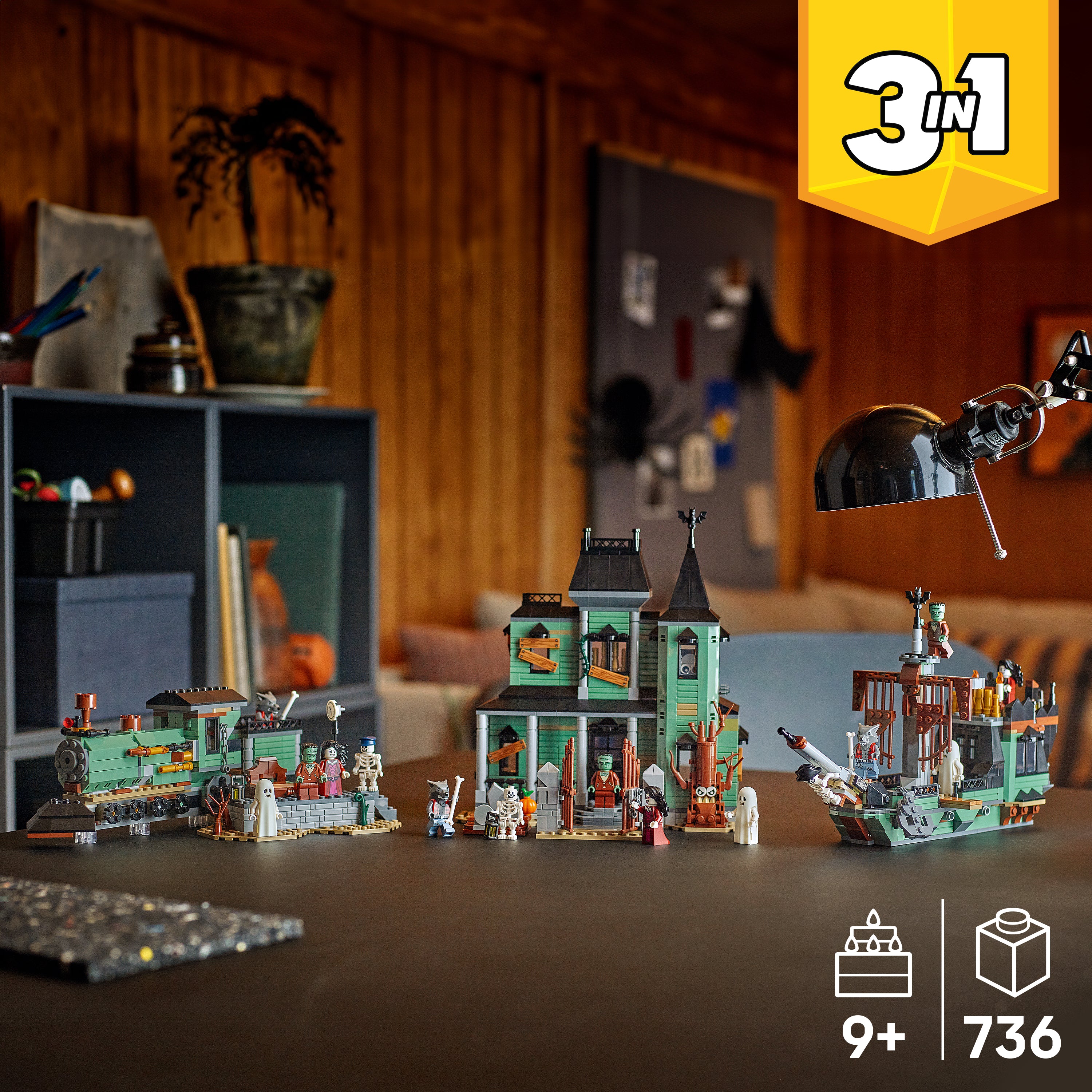 LEGO Creator 31167 Haunted Mansion 9+