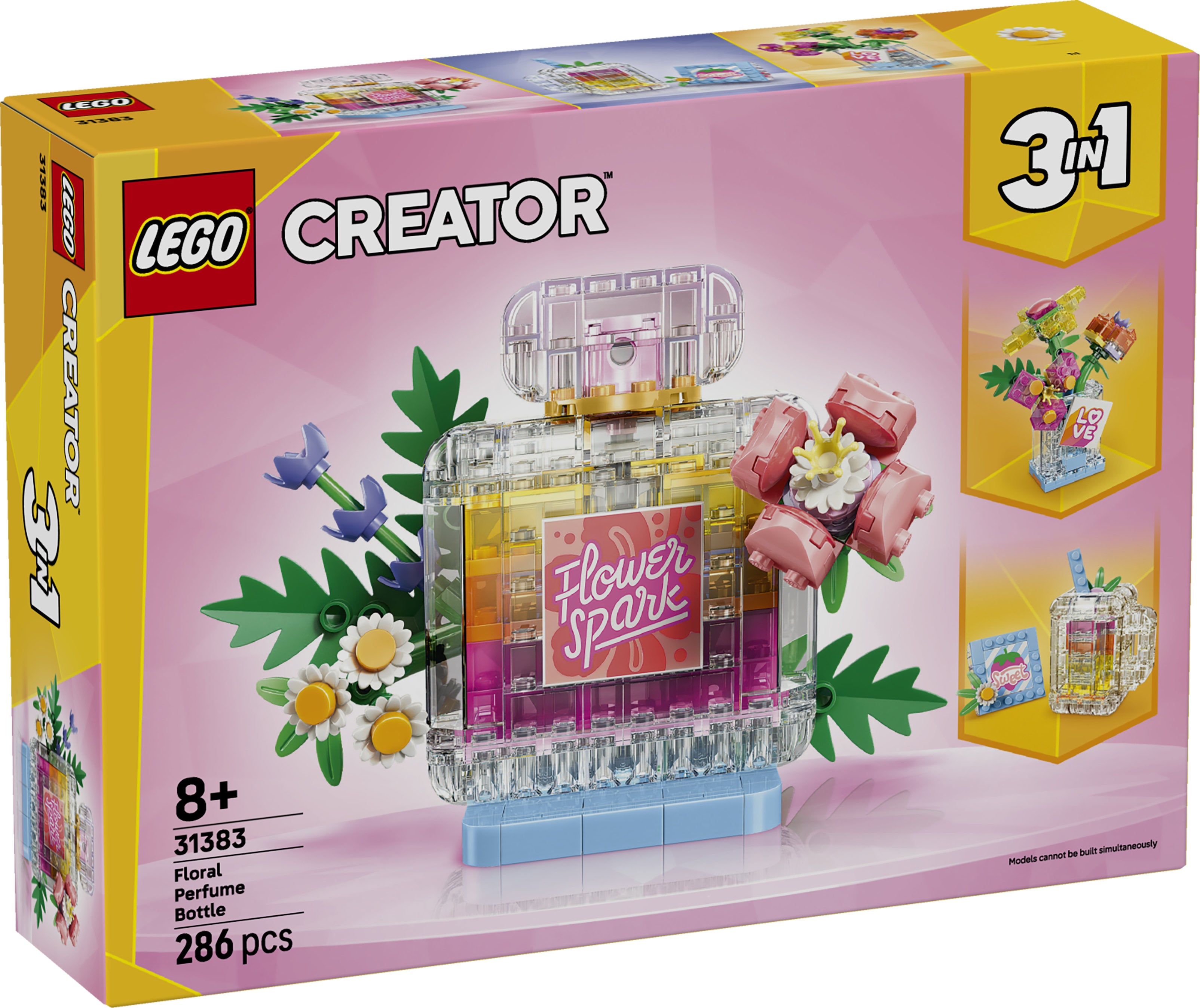 LEGO Creator 31383 Floral Decor Perfume Bottle V29 8+