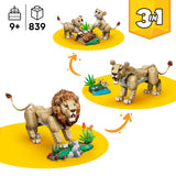 LEGO Creator 31386 Wild Animals: Majestic Lion V29 9+