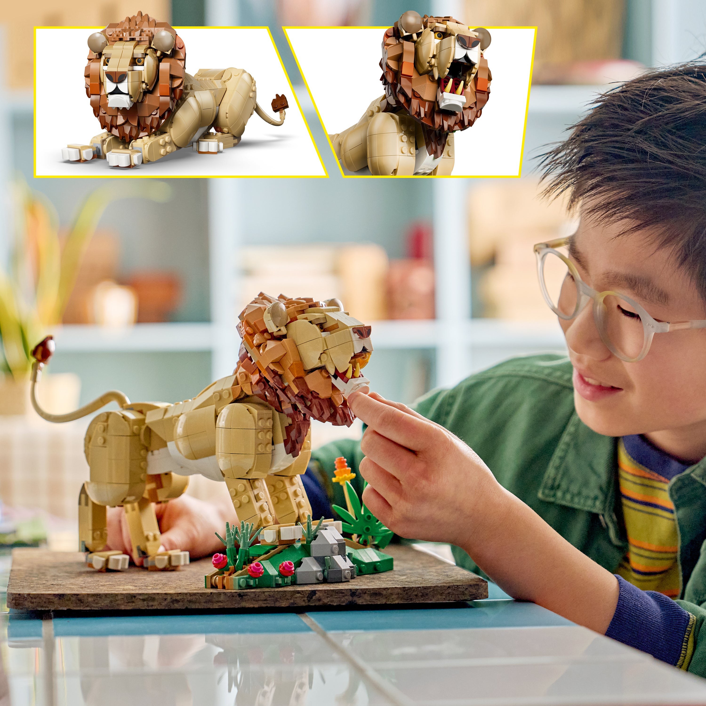 LEGO Creator 31386 Wild Animals: Majestic Lion V29 9+