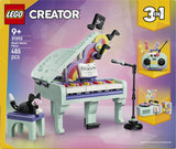 LEGO Creator 31392 Music Decor Piano with Cat V29 9+