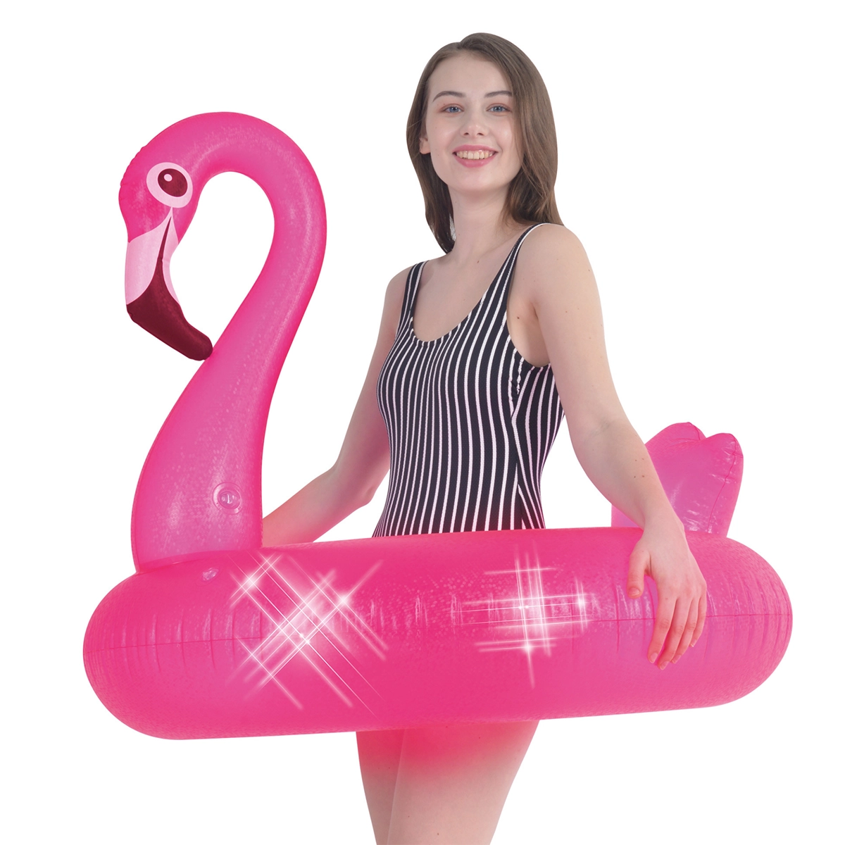 Mosaic Flamingo Tube