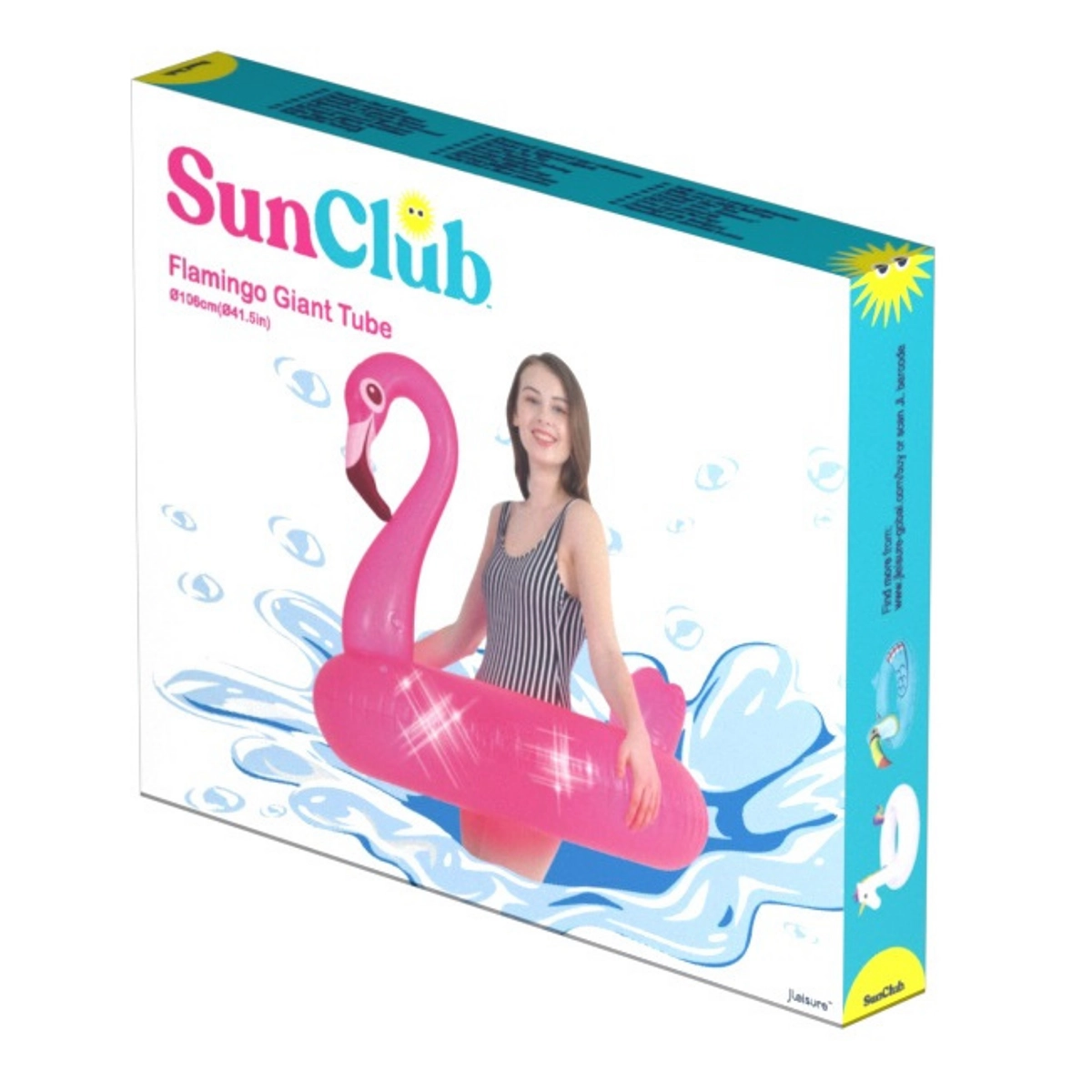 Mosaic Flamingo Tube