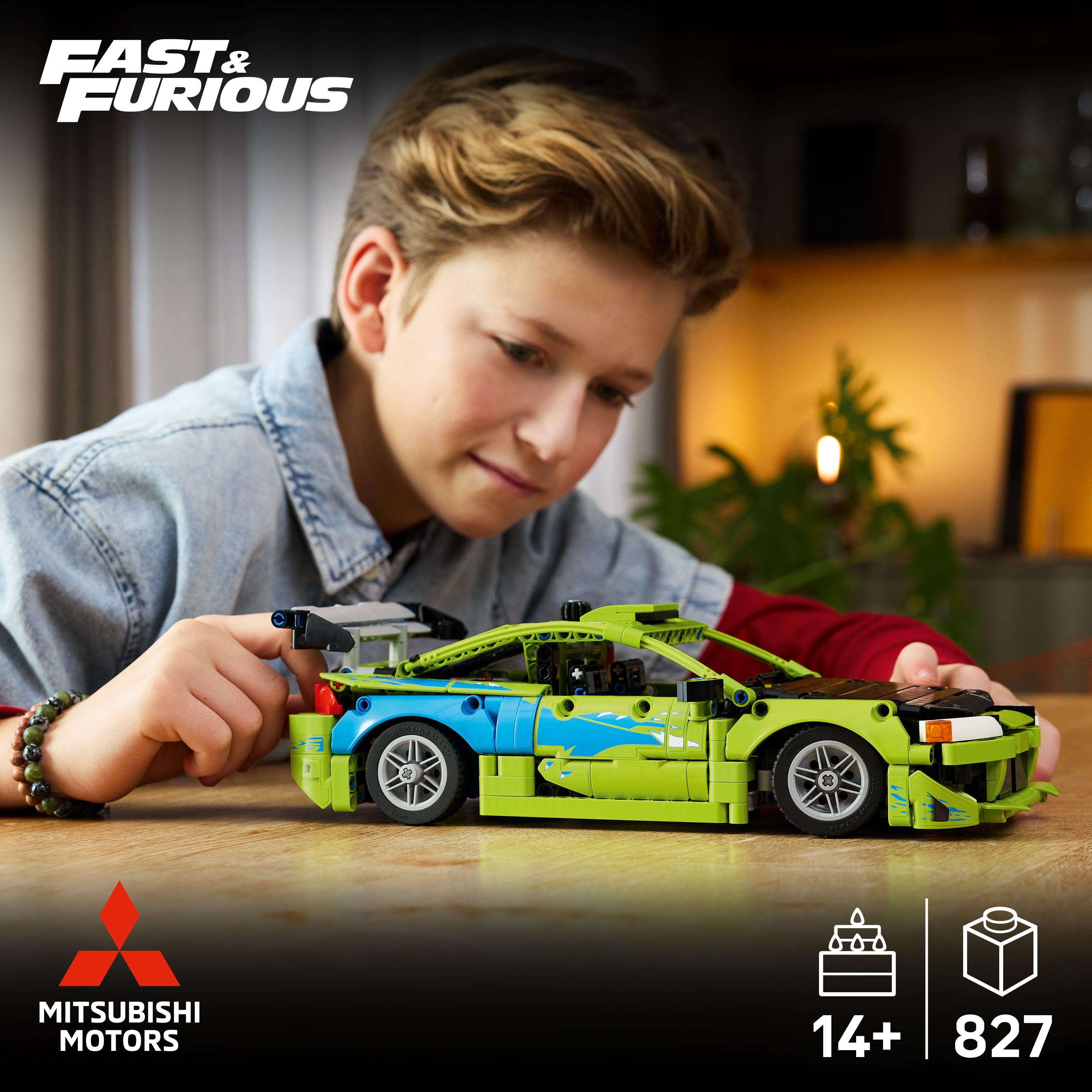 LEGO Technic 42229 Fast and Furious Mitsubishi.. V29 14+