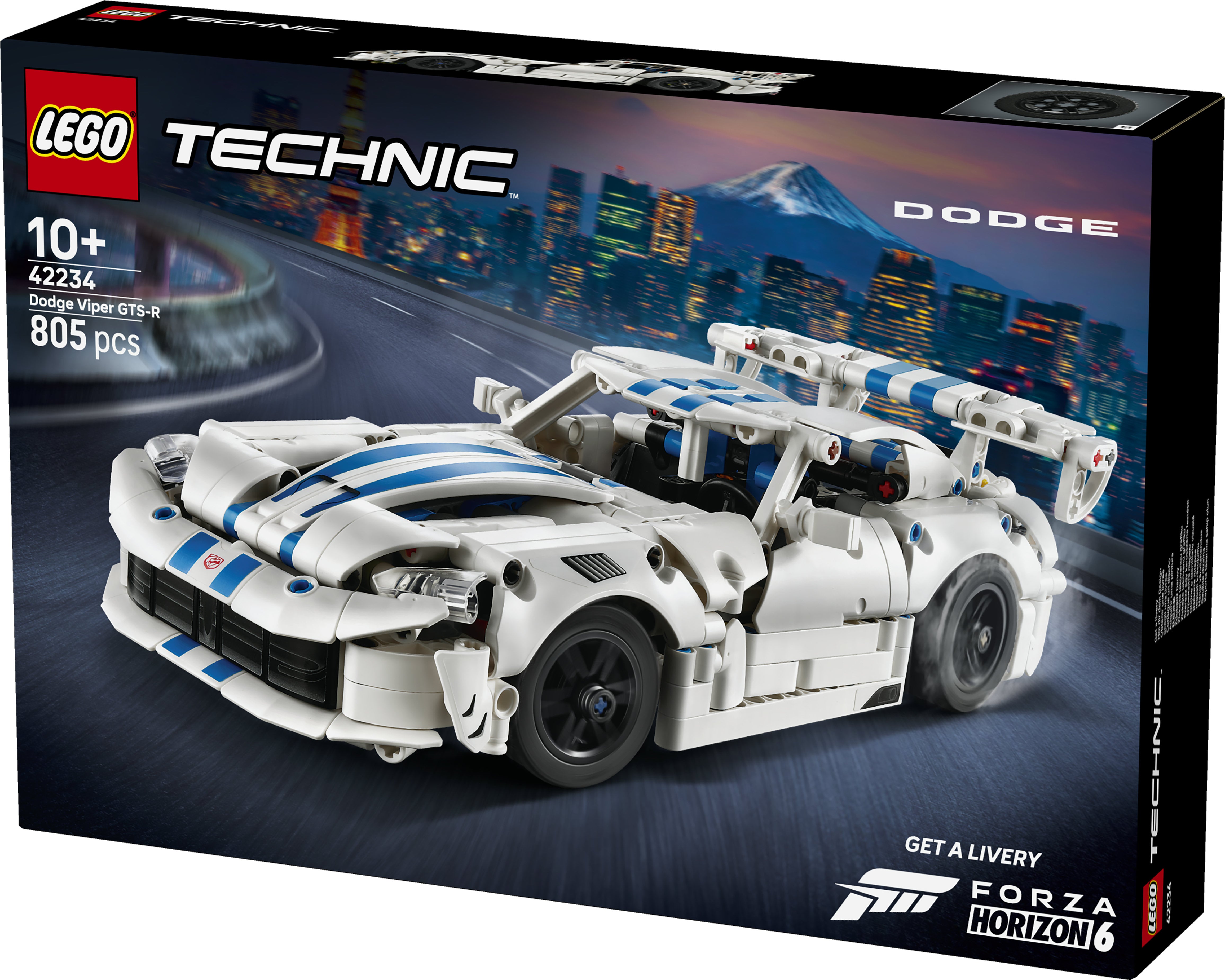 LEGO Technic 42234 Dodge Viper GTS-R Sports Car (10+)