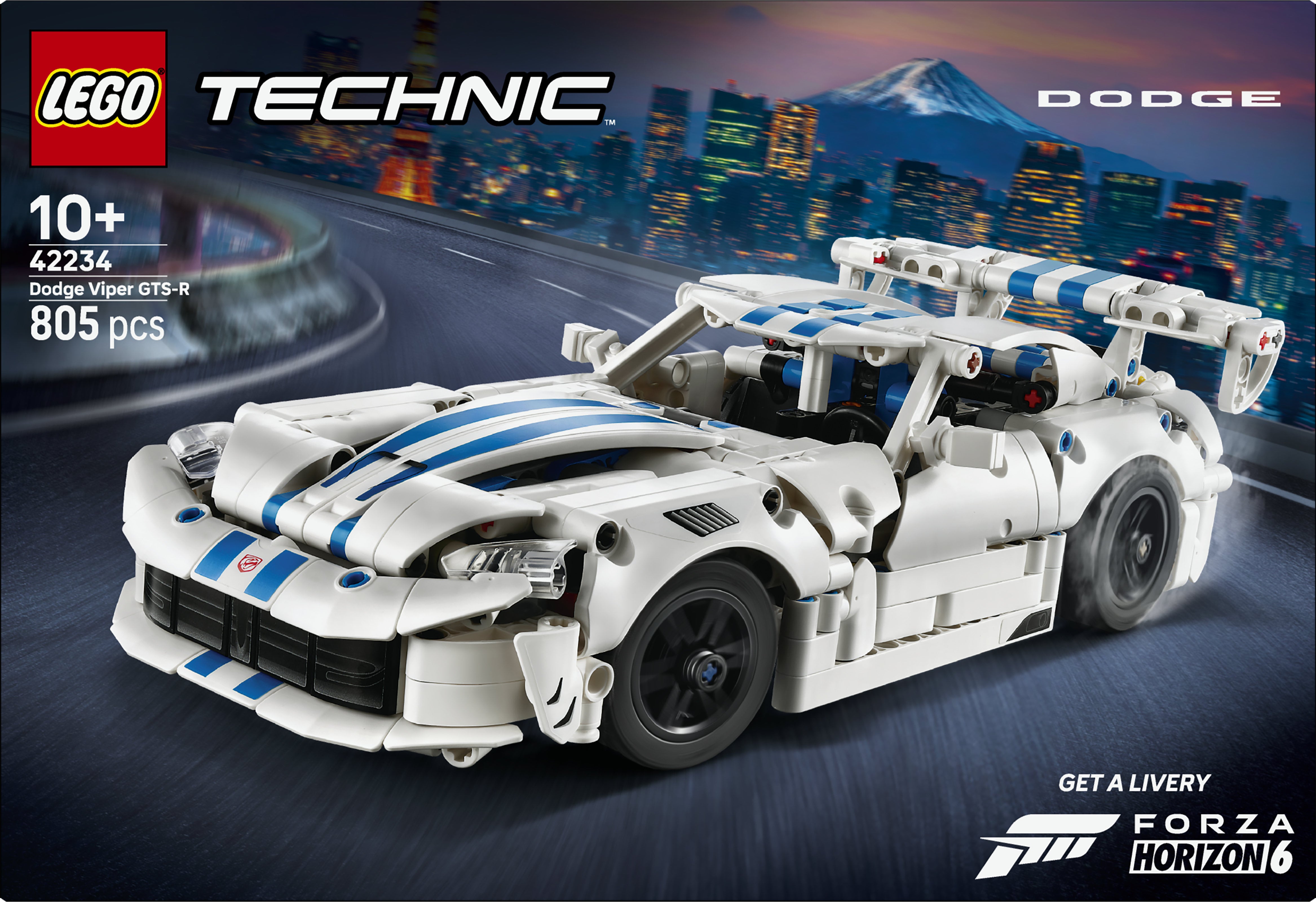 LEGO Technic 42234 Dodge Viper GTS-R Sports Car (10+)