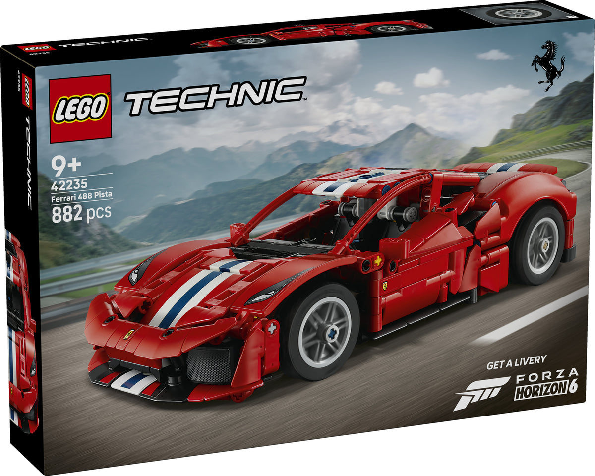 LEGO Technic 42235 Ferrari 488 Pista Car (9+)