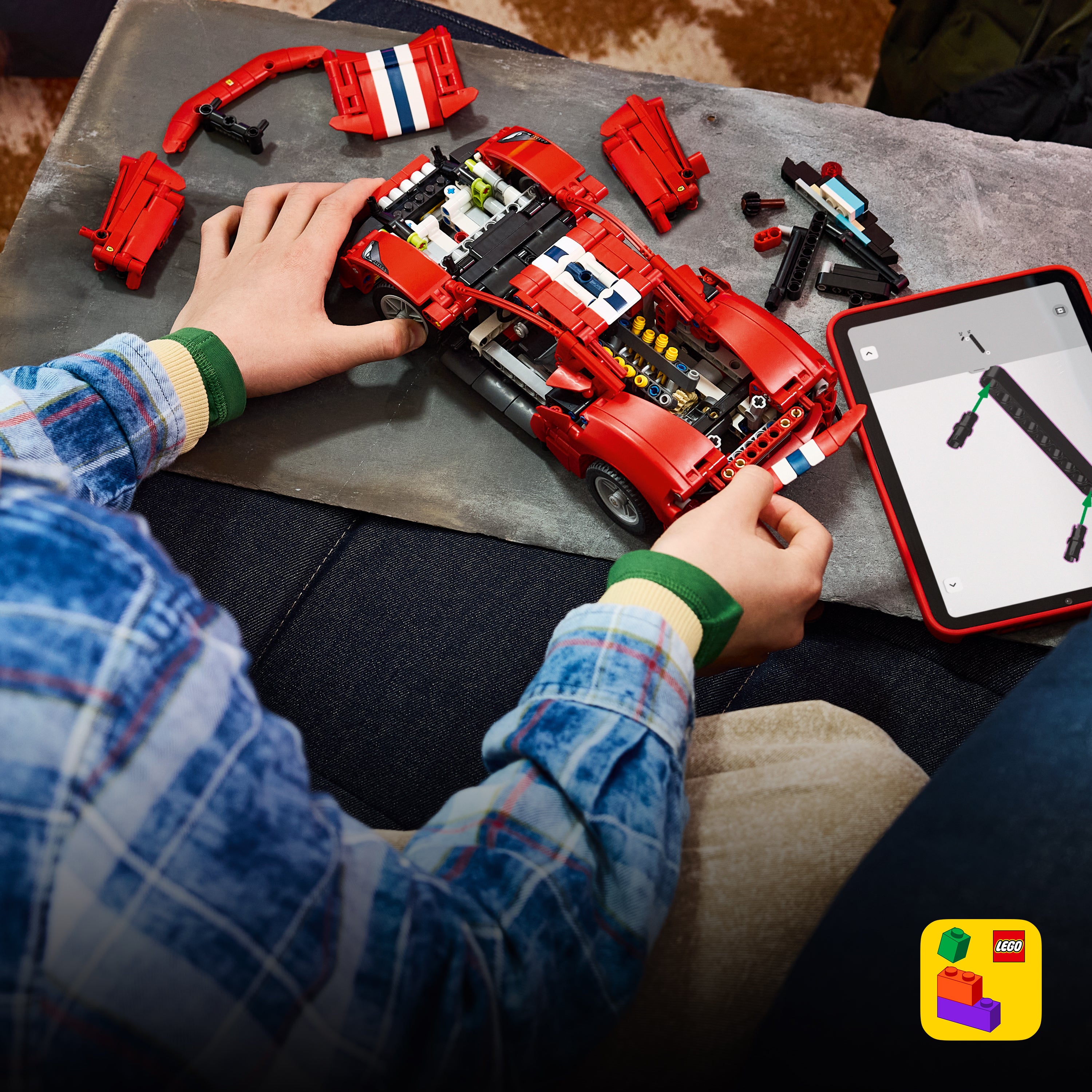 LEGO Technic 42235 Ferrari 488 Pista Car (9+)