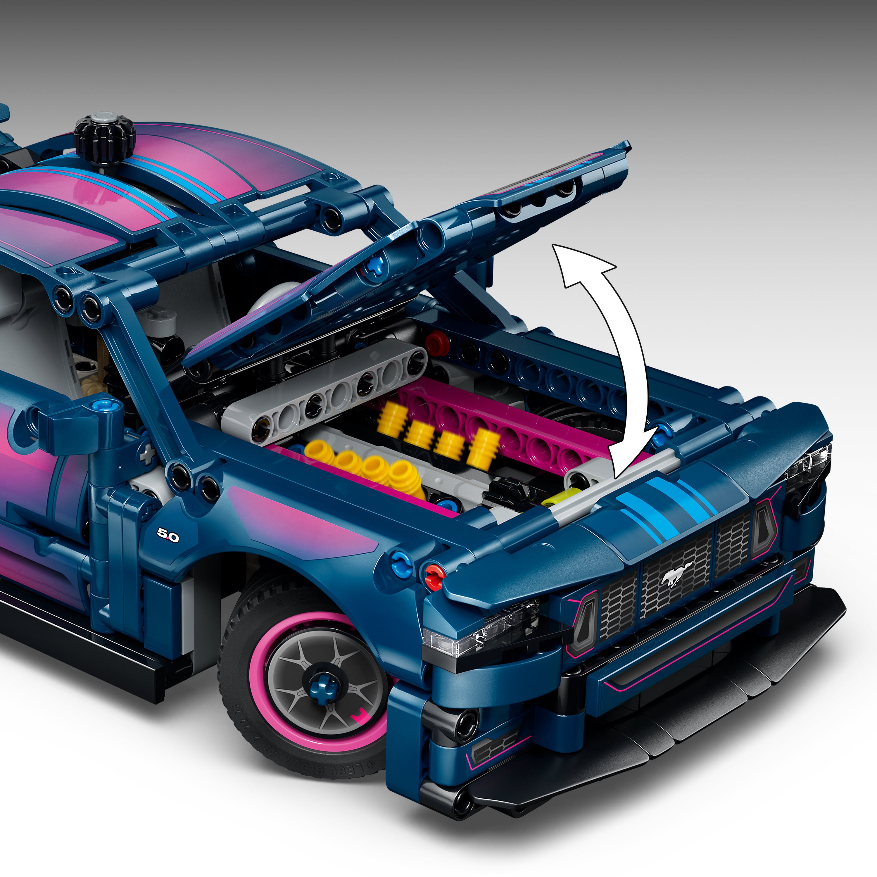 LEGO Technic 42236 Custom Garage Ford Mustang GT Car (10+)