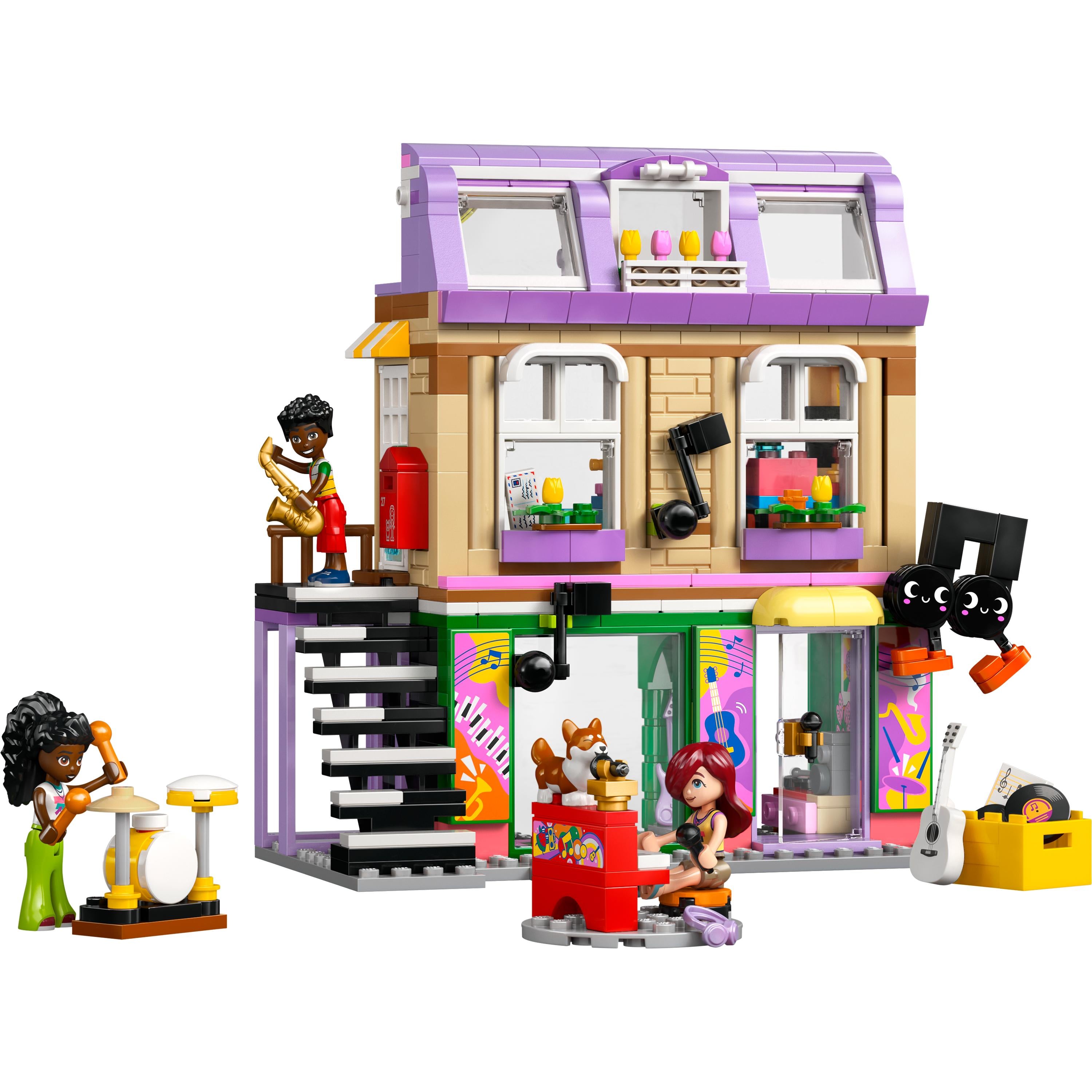 LEGO Friends 42653 متجر موسيقى وشقة V29 7+