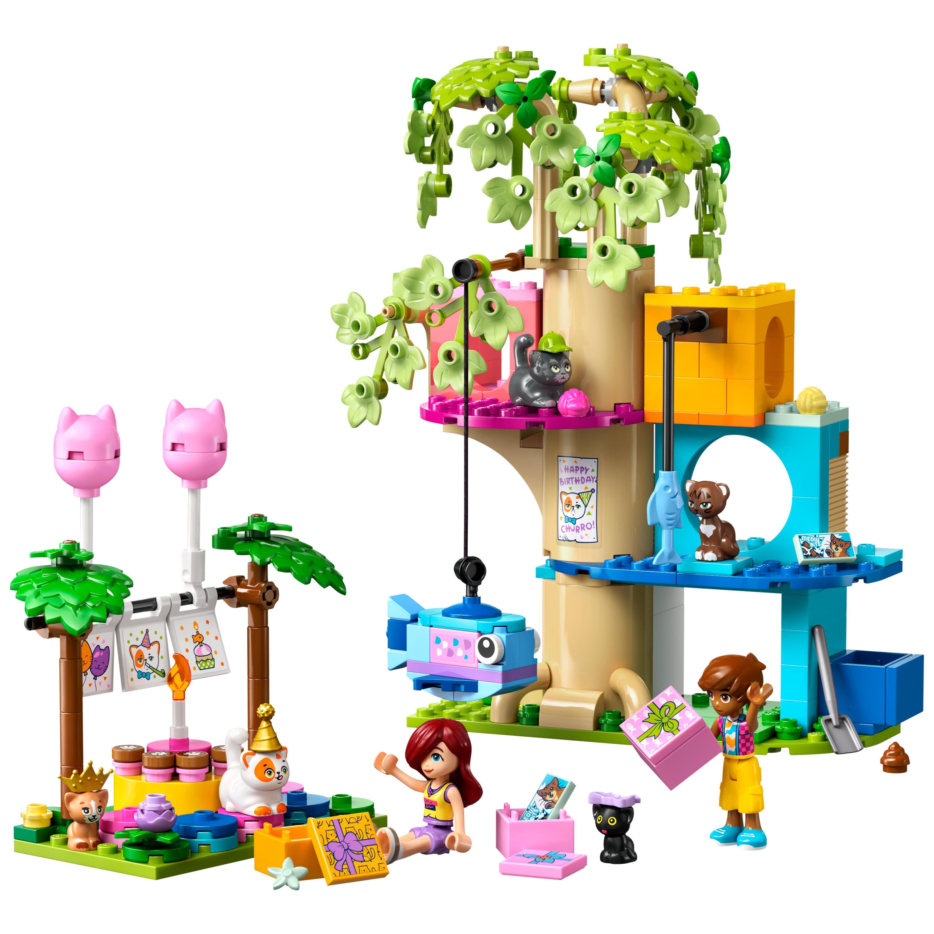 LEGO Friends 42666 Cat Birthday Party & Tree Ho.. V29  6+