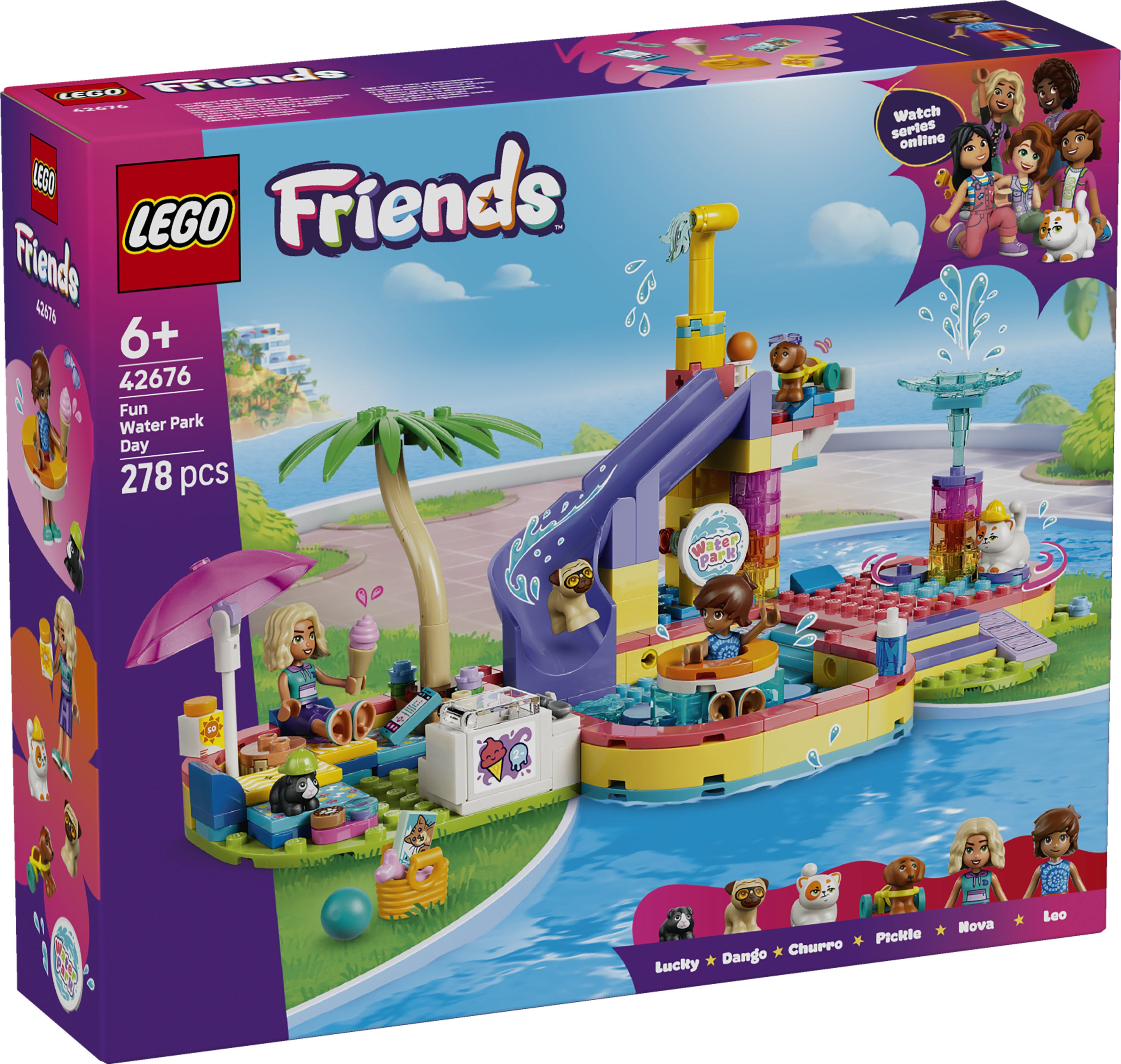 LEGO Friends 42676 Fun Water Park Day V29 6+
