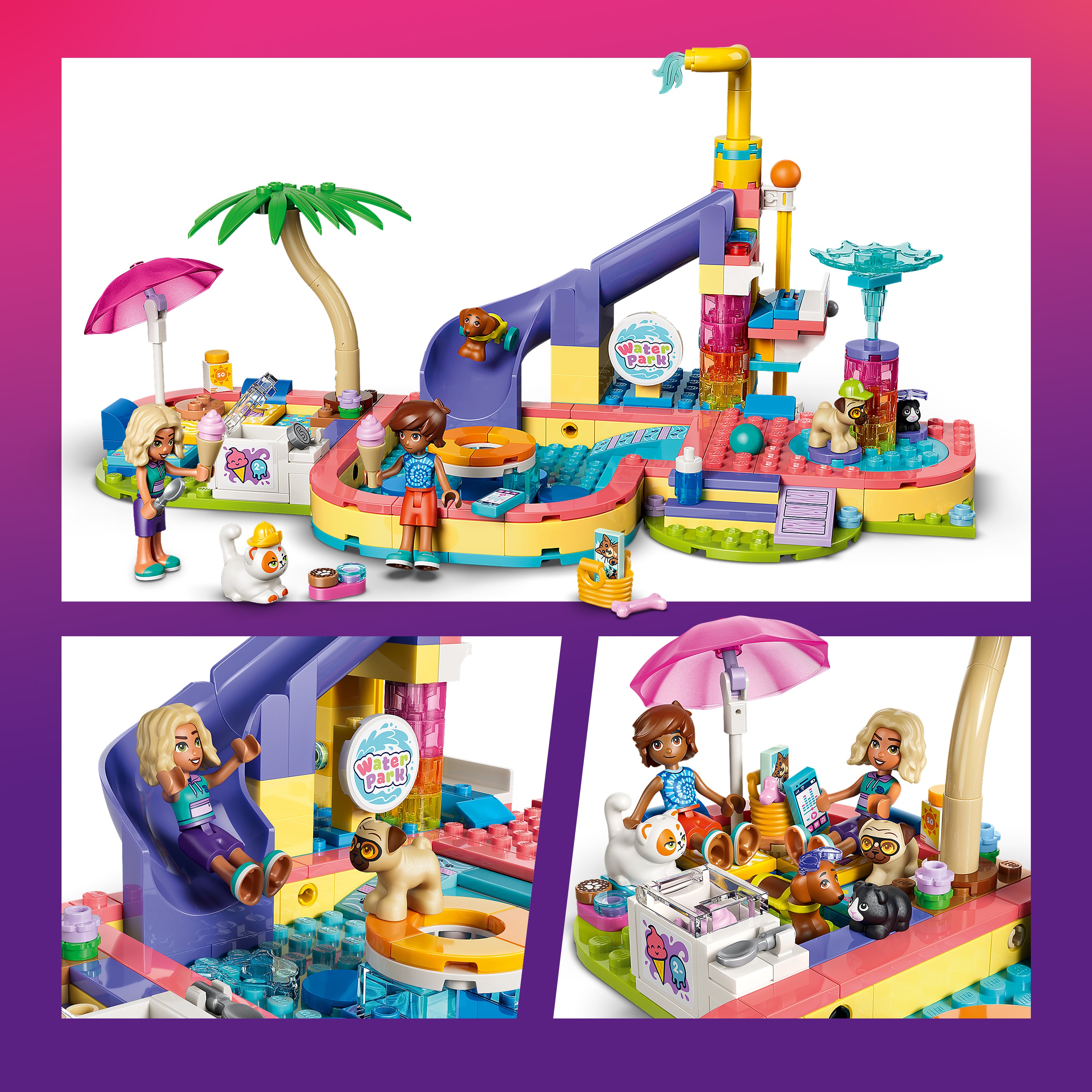 LEGO Friends 42676 Fun Water Park Day V29 6+