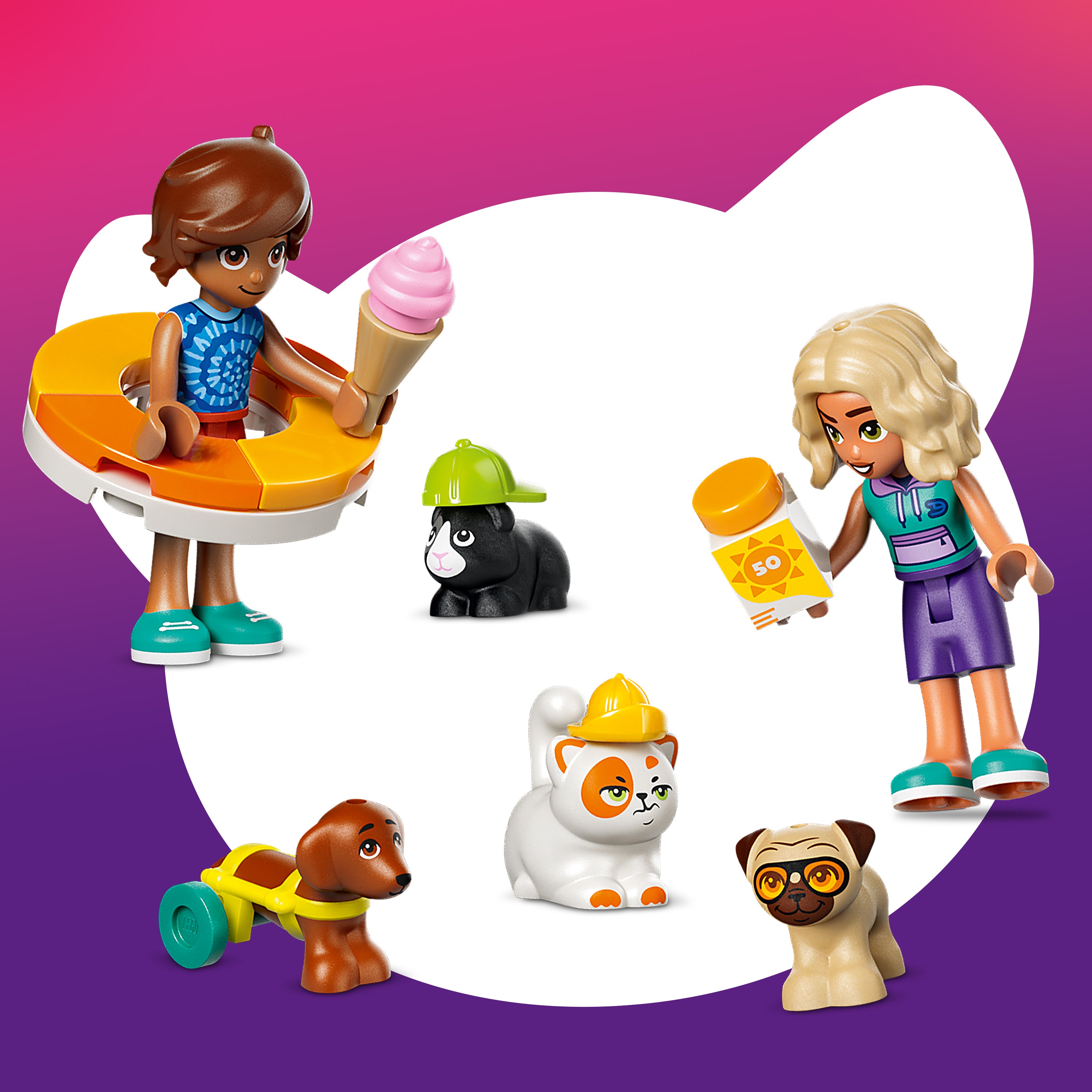 LEGO Friends 42676 Fun Water Park Day V29 6+