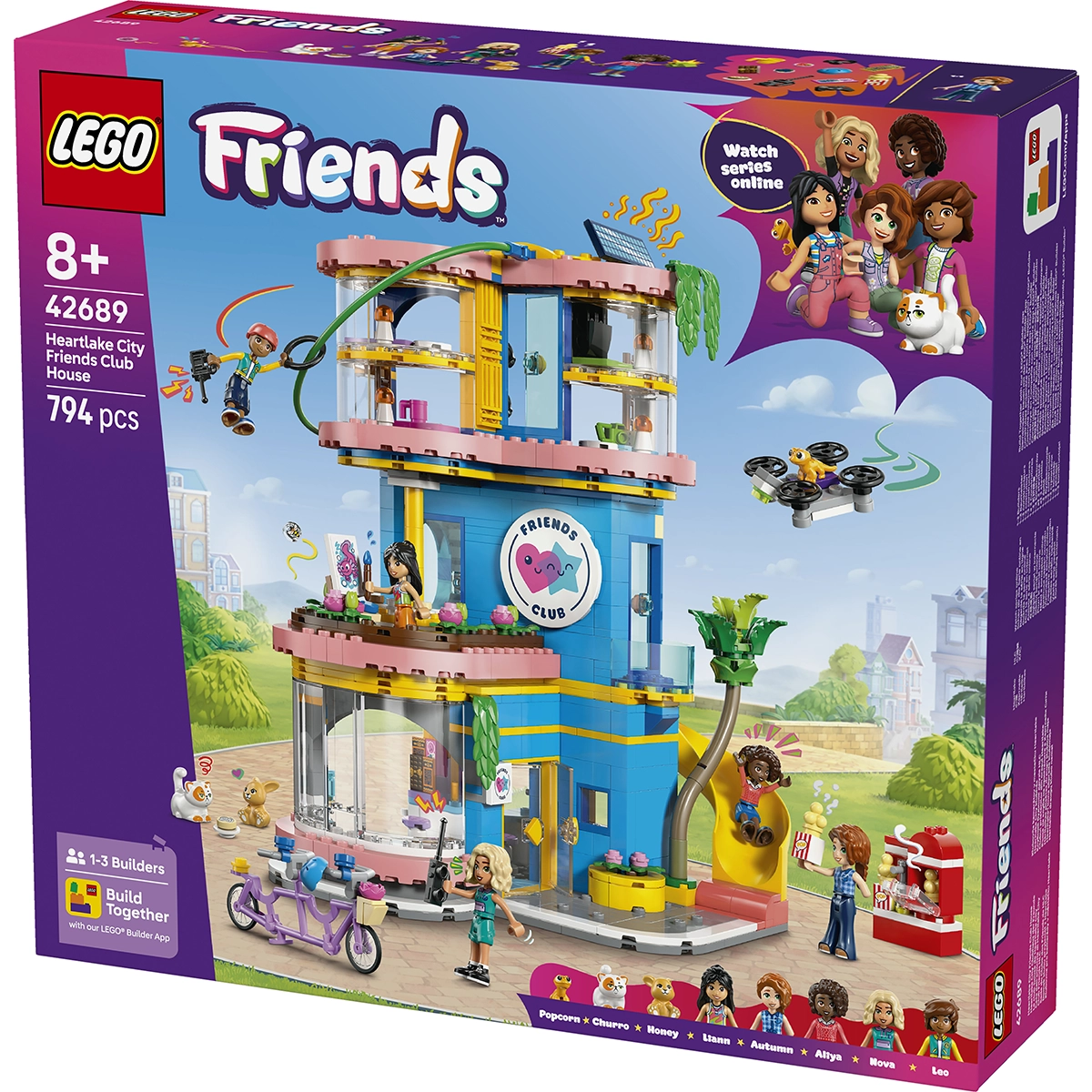 LEGO Fortnite 42689 Heartlake City Friends Club House 8+