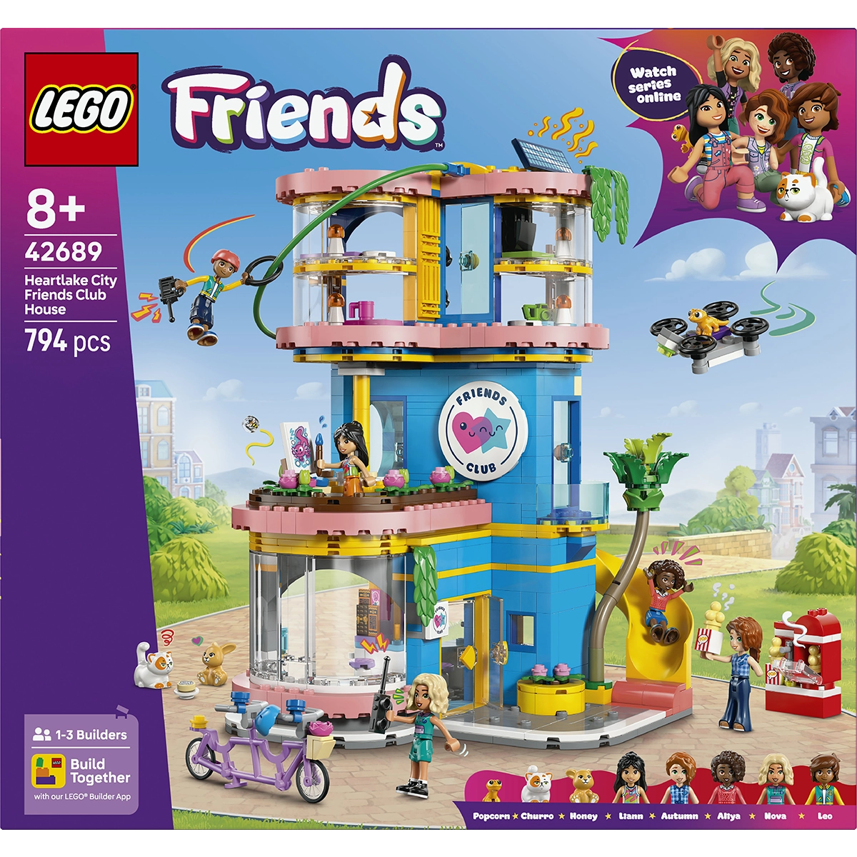 LEGO Fortnite 42689 Heartlake City Friends Club House 8+