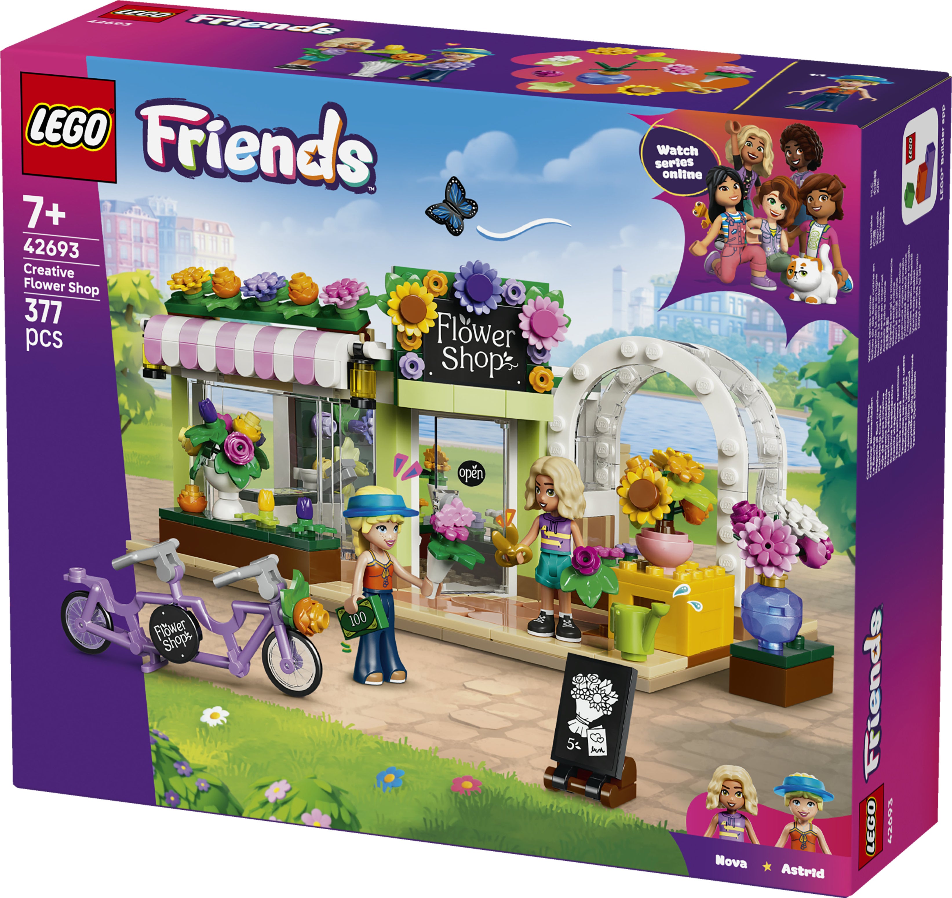 LEGO Friends 42693 Creative Flower Shop V29 7+