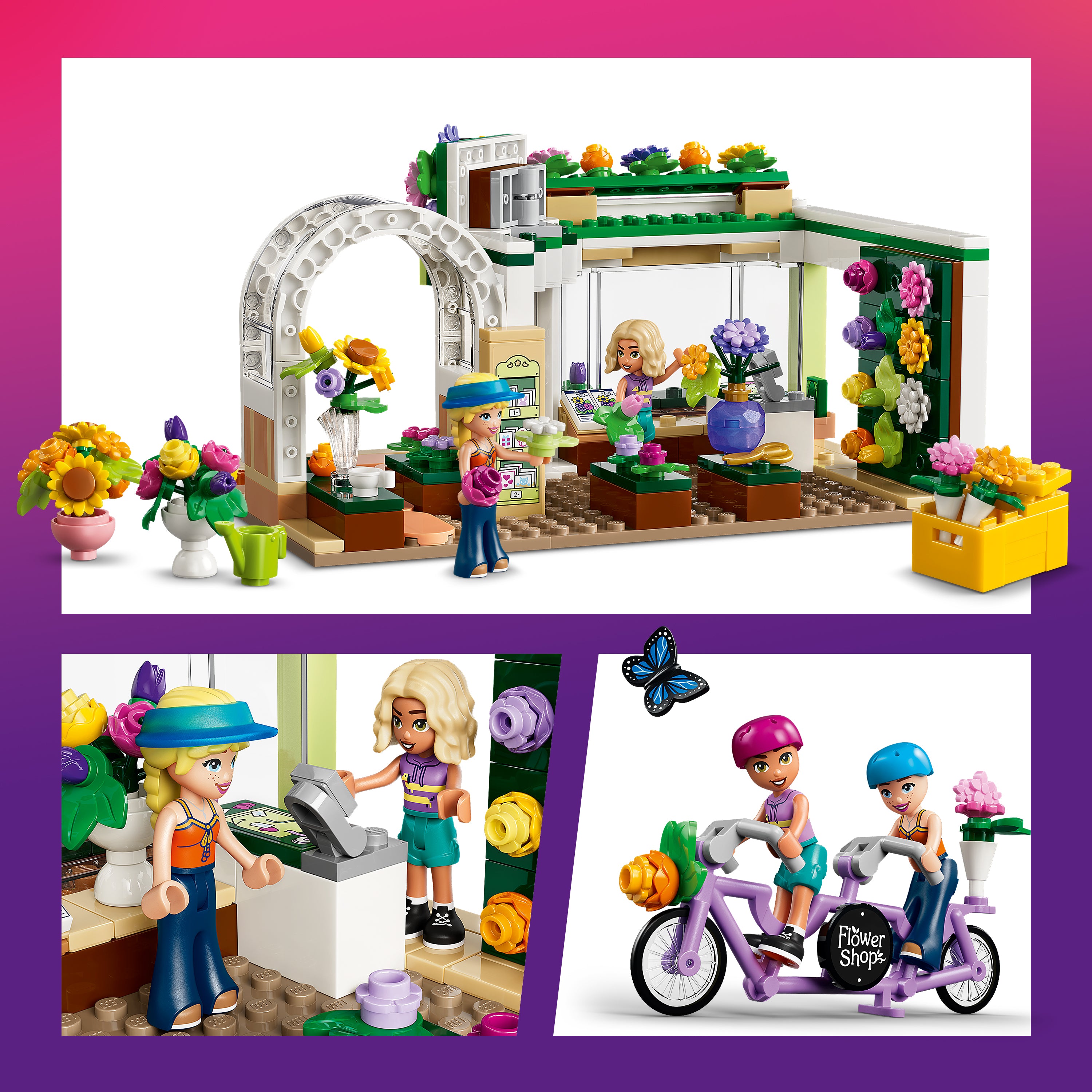 LEGO Friends 42693 Creative Flower Shop V29 7+