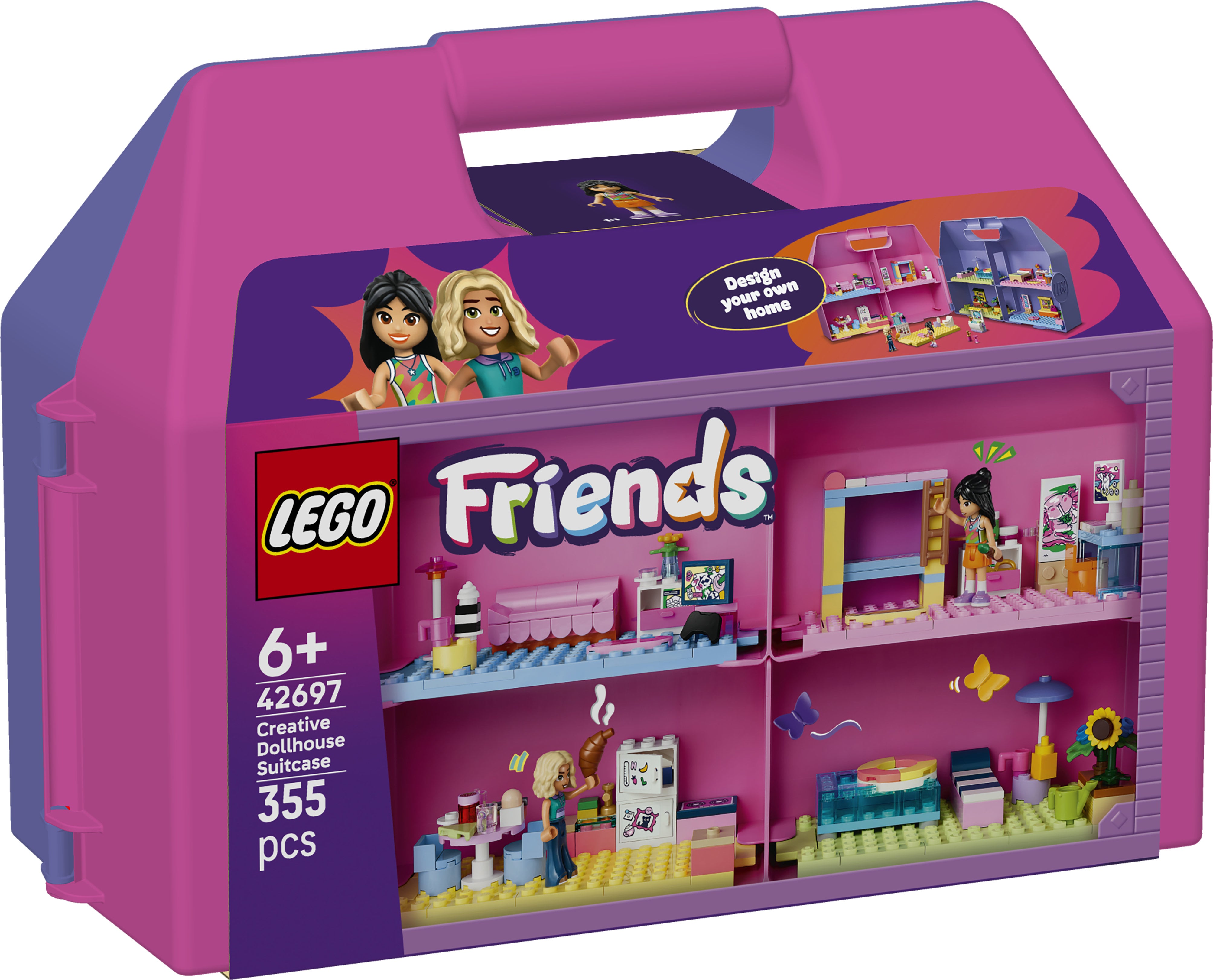 LEGO Friends 42697 Creative Dollhouse Suitcase V29 6+