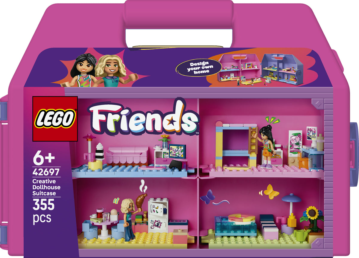 LEGO Friends 42697 Creative Dollhouse Suitcase V29 6+