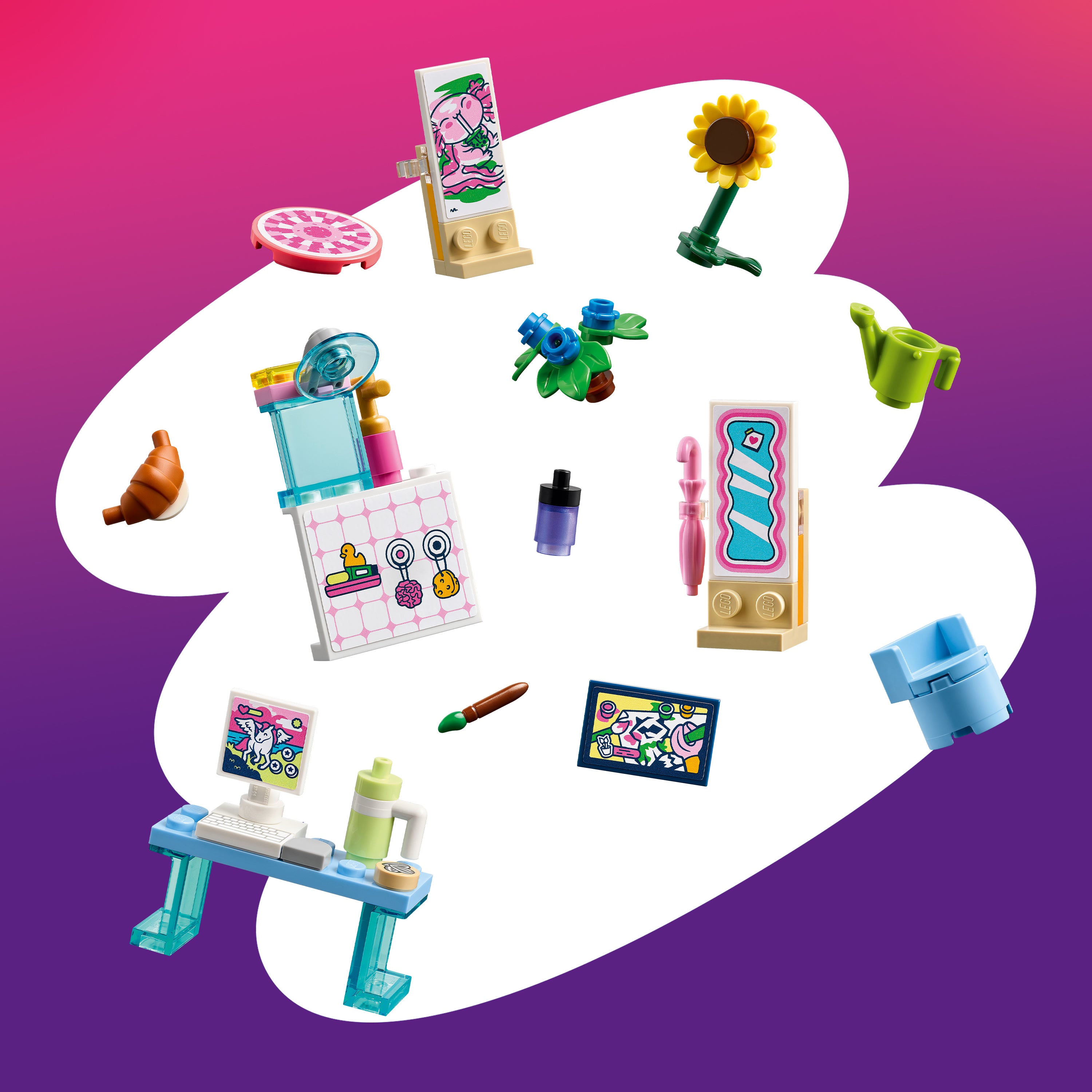 LEGO Friends 42697 Creative Dollhouse Suitcase V29 6+