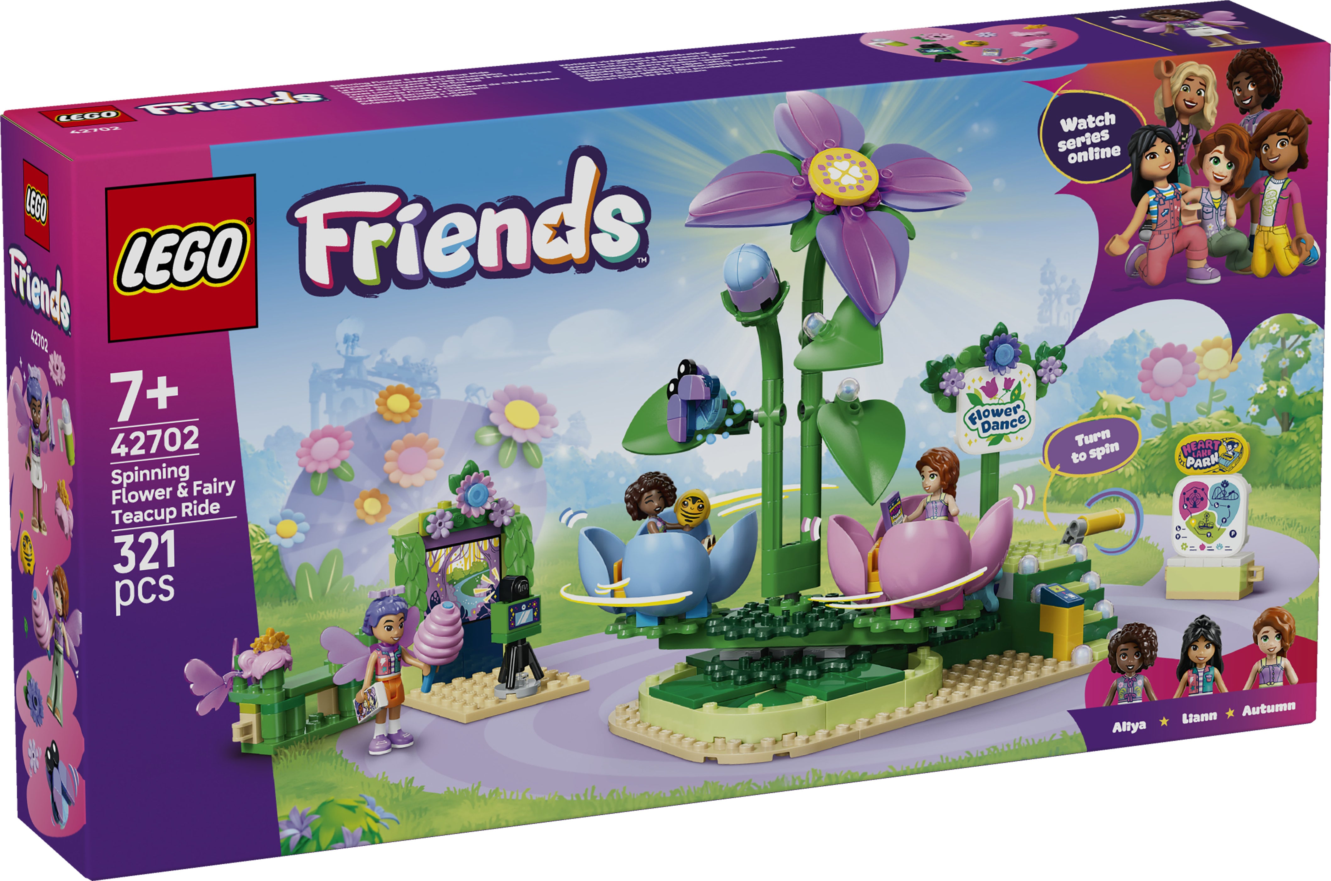 LEGO Friends 42702 Spinning Flower & Fairy Teac.. V29 7+