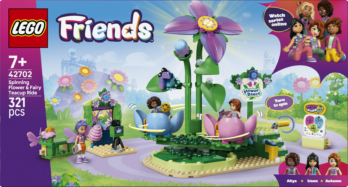 LEGO Friends 42702 Spinning Flower & Fairy Teac.. V29 7+