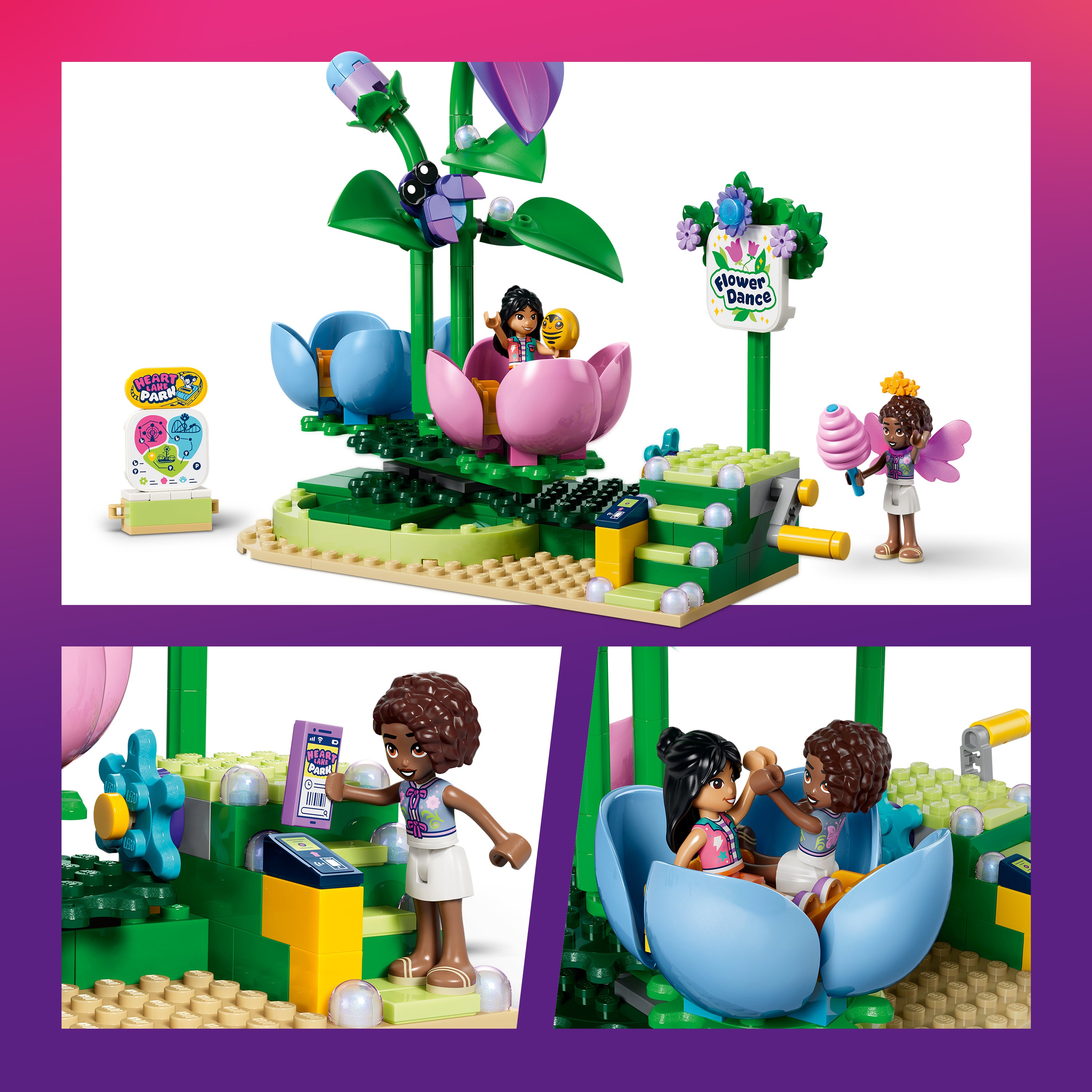 LEGO Friends 42702 Spinning Flower & Fairy Teac.. V29 7+