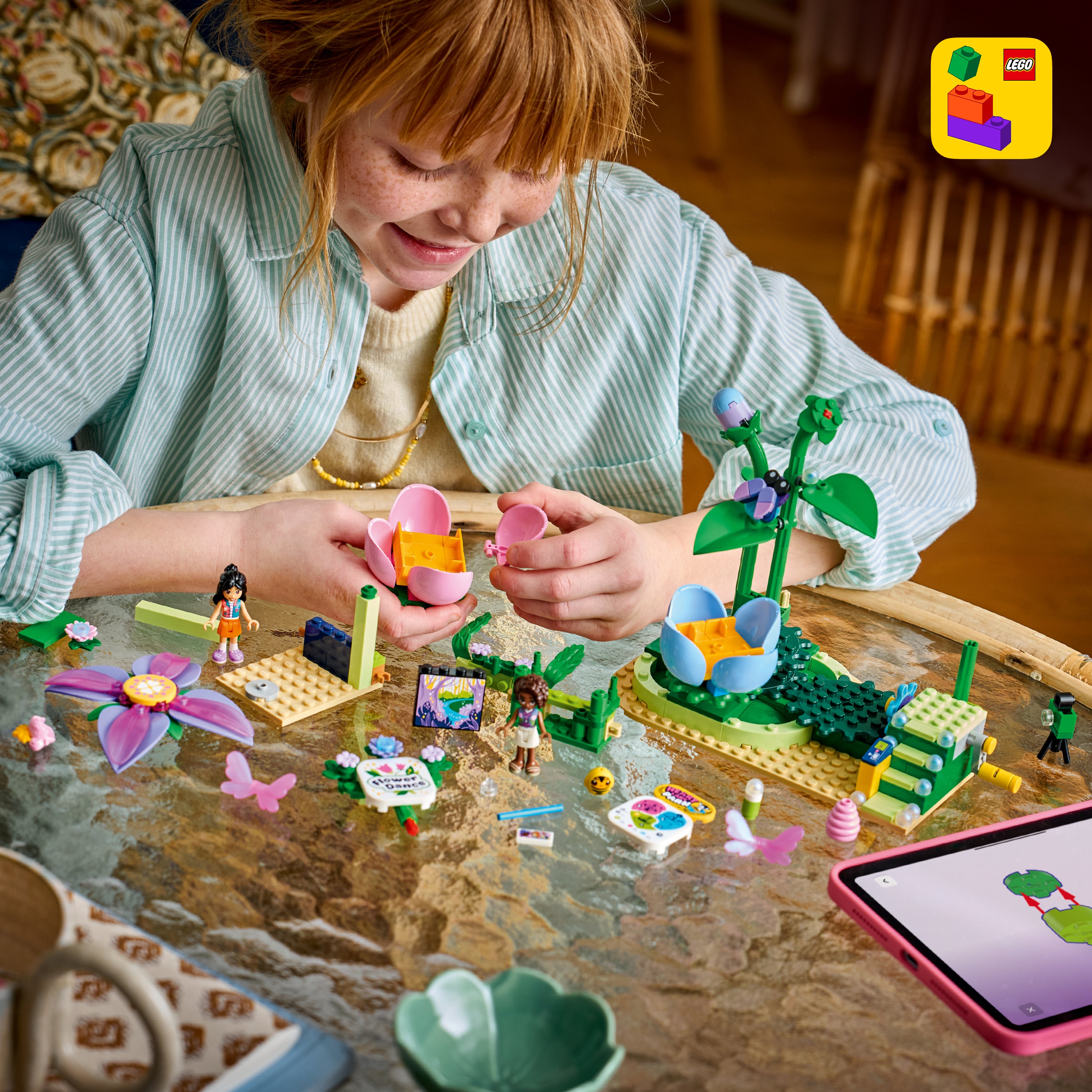LEGO Friends 42702 Spinning Flower & Fairy Teac.. V29 7+