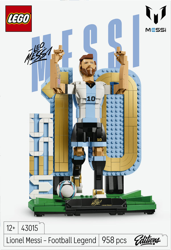 LEGO FIFA   EDITIONS SPORTS Lionel Messi – Soccer Legend Set V29 - 43015
