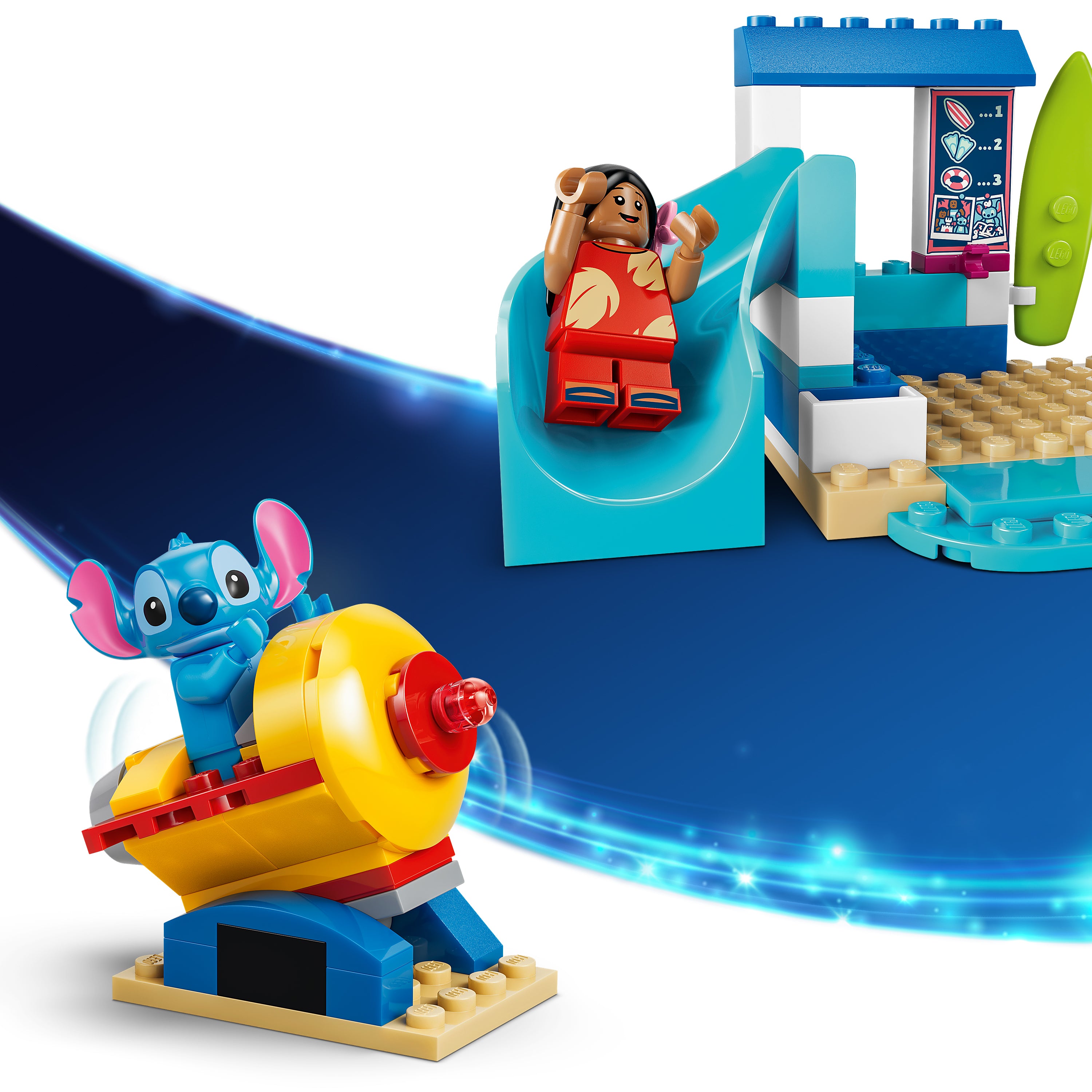 LEGO Disney Classic 43280 Beach Fun with Lilo & Stitch V29 4+