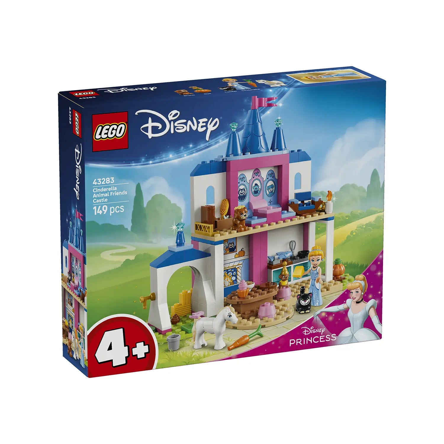 Lego Disney Princess 43283 Cinderella Animal Friends Castle 4+